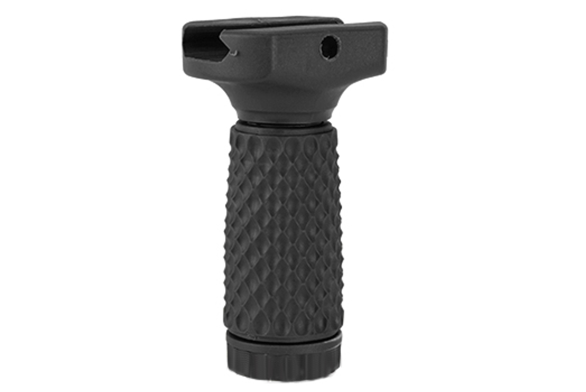G&P Golf Ball Pattern Tactical Rubber Vertical Grip - Black (Short)