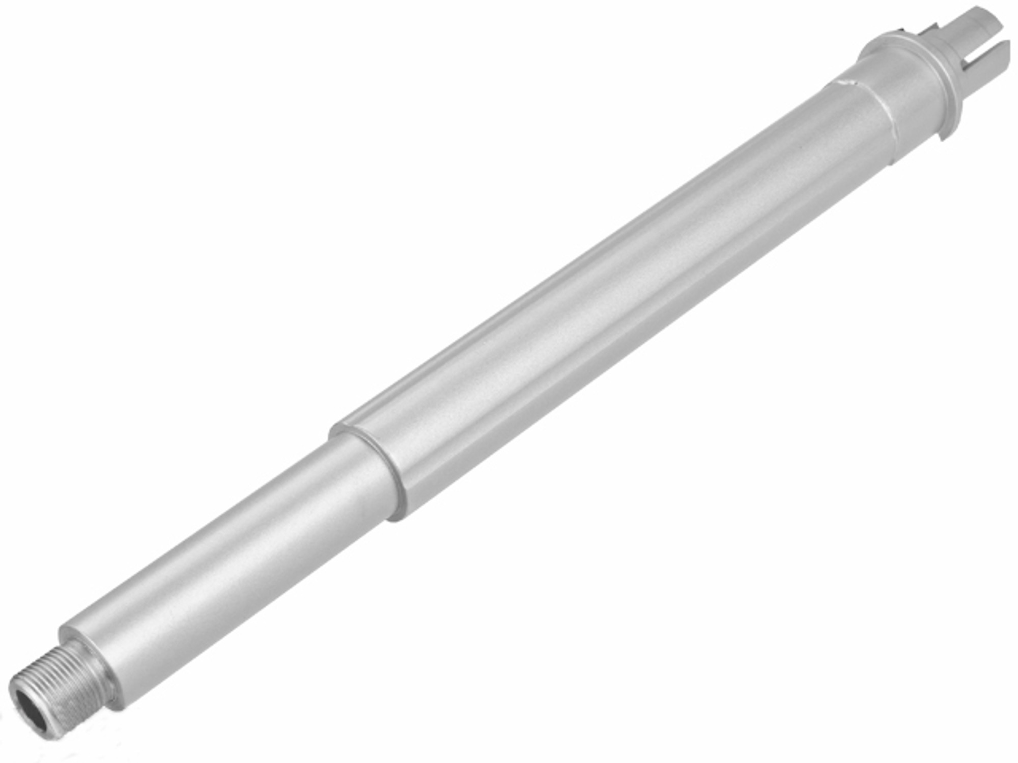 APS 9" ASR CNC Silver Outer Barrel for M4 / M16 Series Airsoft AEG Rifles