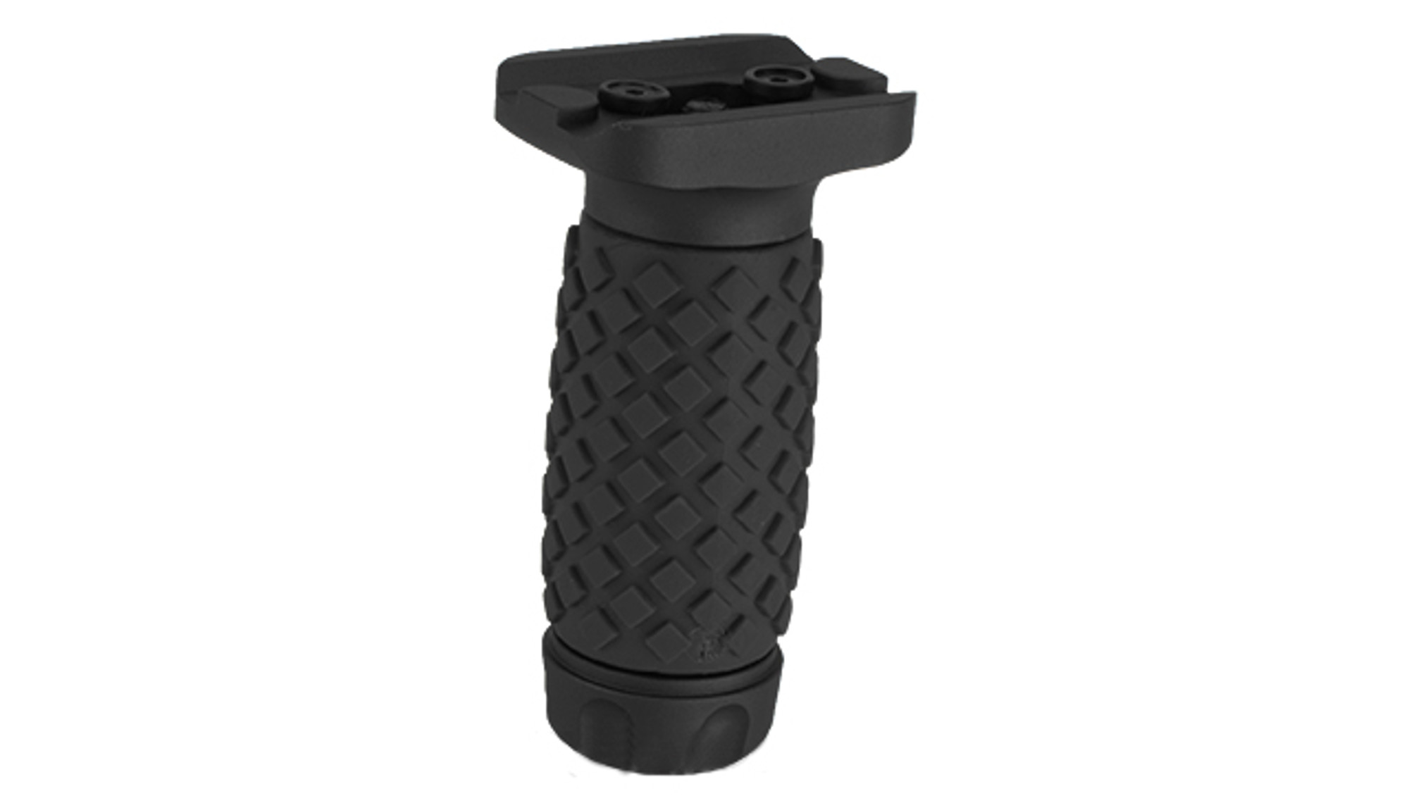 G&P Keymod Tactical Golf Ball Pattern Aluminum / Rubber Vertical Grip - Black (Short)