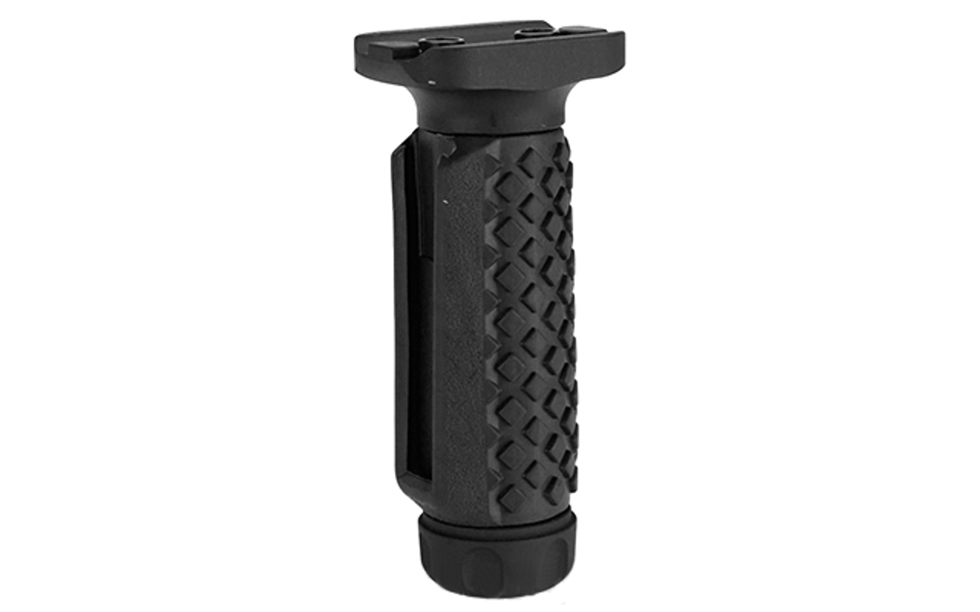 G&P Keymod Tactical Remote Switch Aluminum / Rubber Vertical Grip - Black (Long)