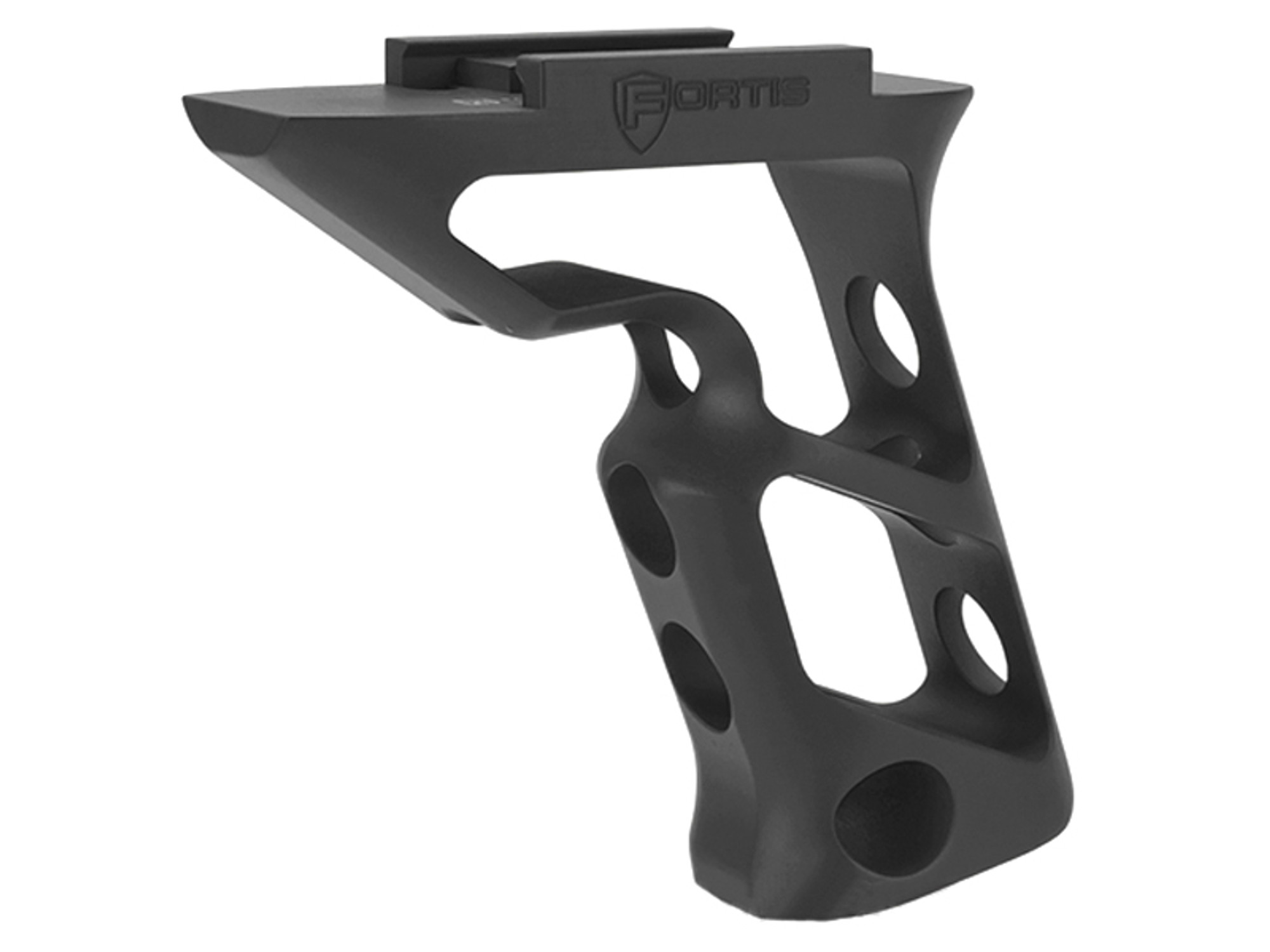 PTS Fortis Shift CNC Machined Billet Aluminum Short Vertical Picatinny Mounted Grip