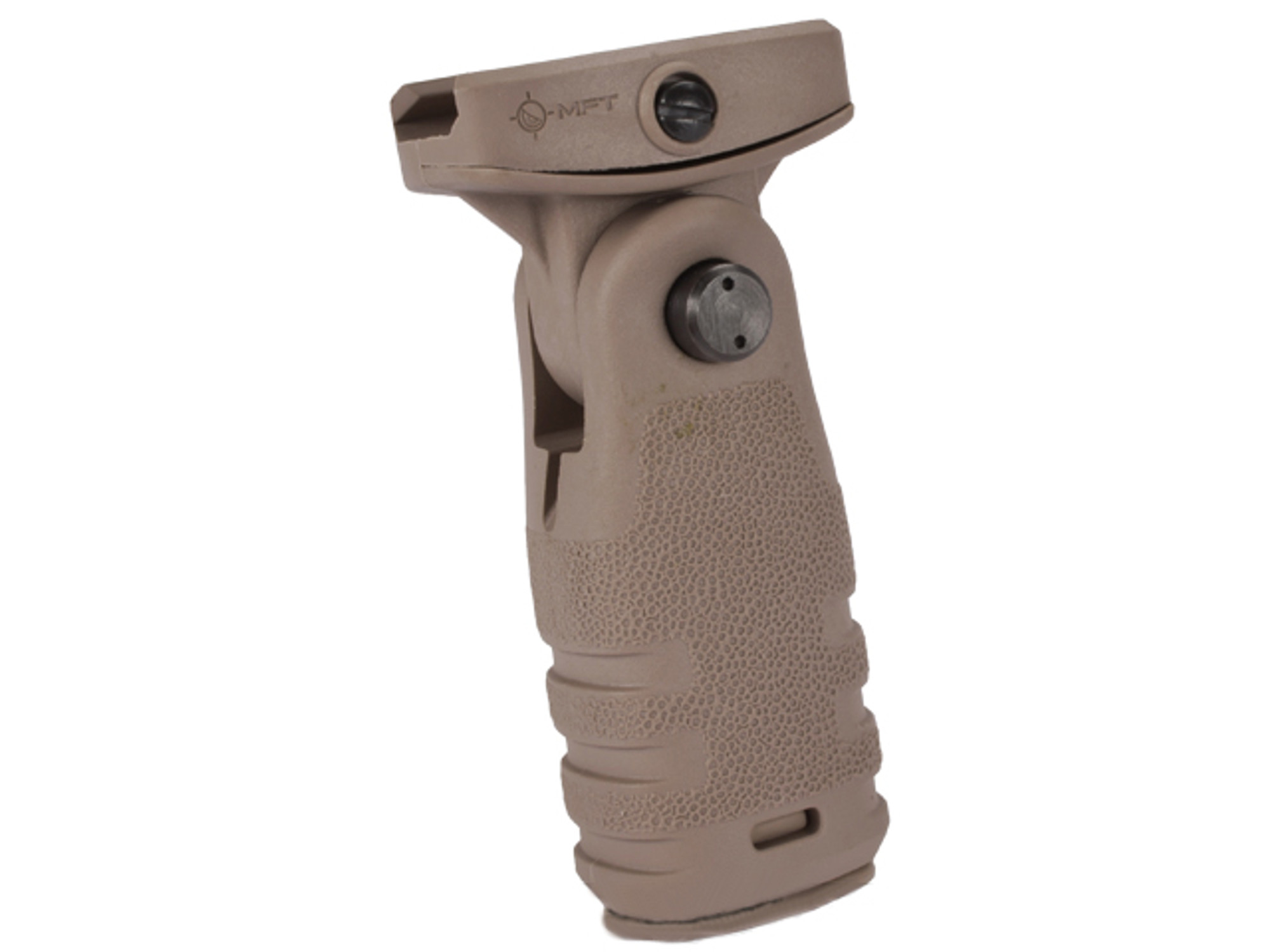 Mission First Tactical REACT Folding Vertical Grip - Flat Dark Earth