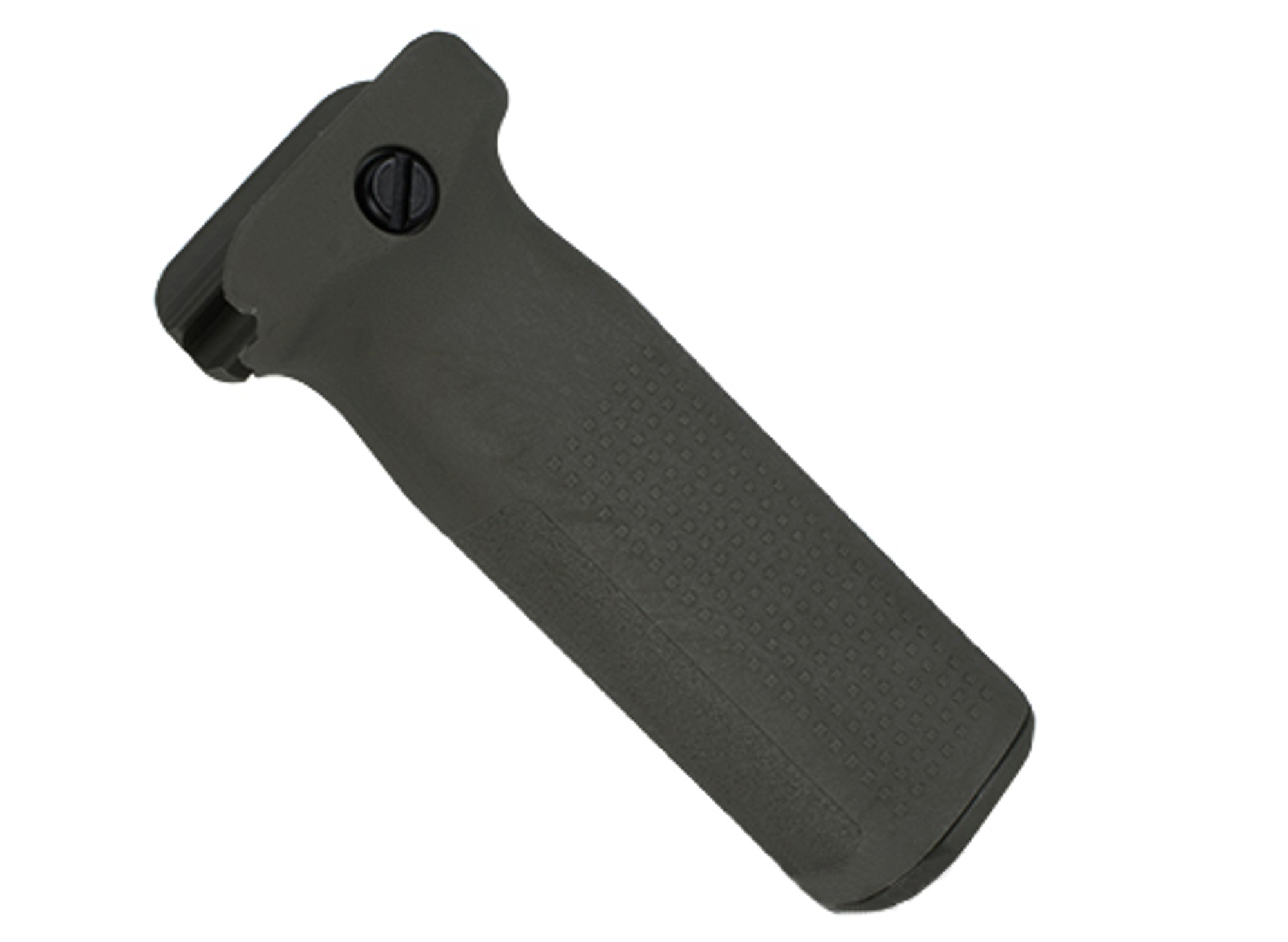 PTS Enhanced Polymer Foregrip (EPF) Vertical Grip for Airsoft Hand Guards - OD Green