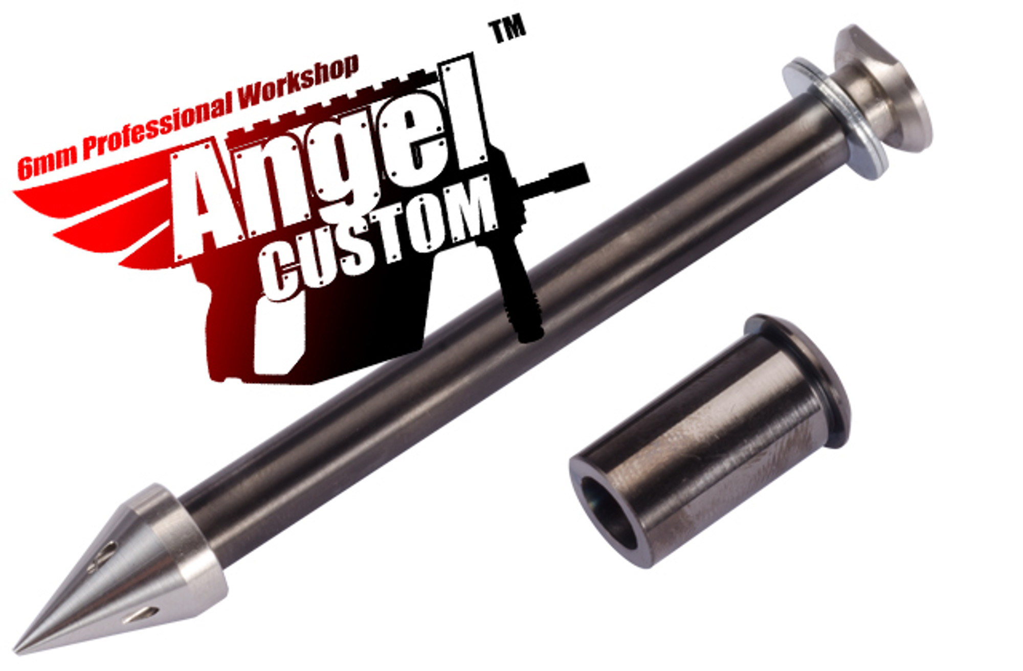 Angel Custom Hi-CAPA / 1911 4.3" Stainless Steel Rocket Recoil Spring Guide Set