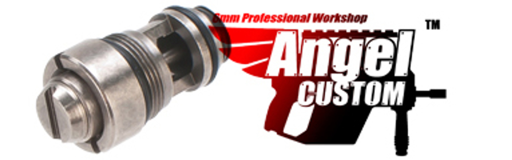 Angel Custom PTFE SUS303 Stainless Steel Hi-Flow Valve for TM / WE Hi-CAPA & 1911 Series Airsoft GBB Pistols