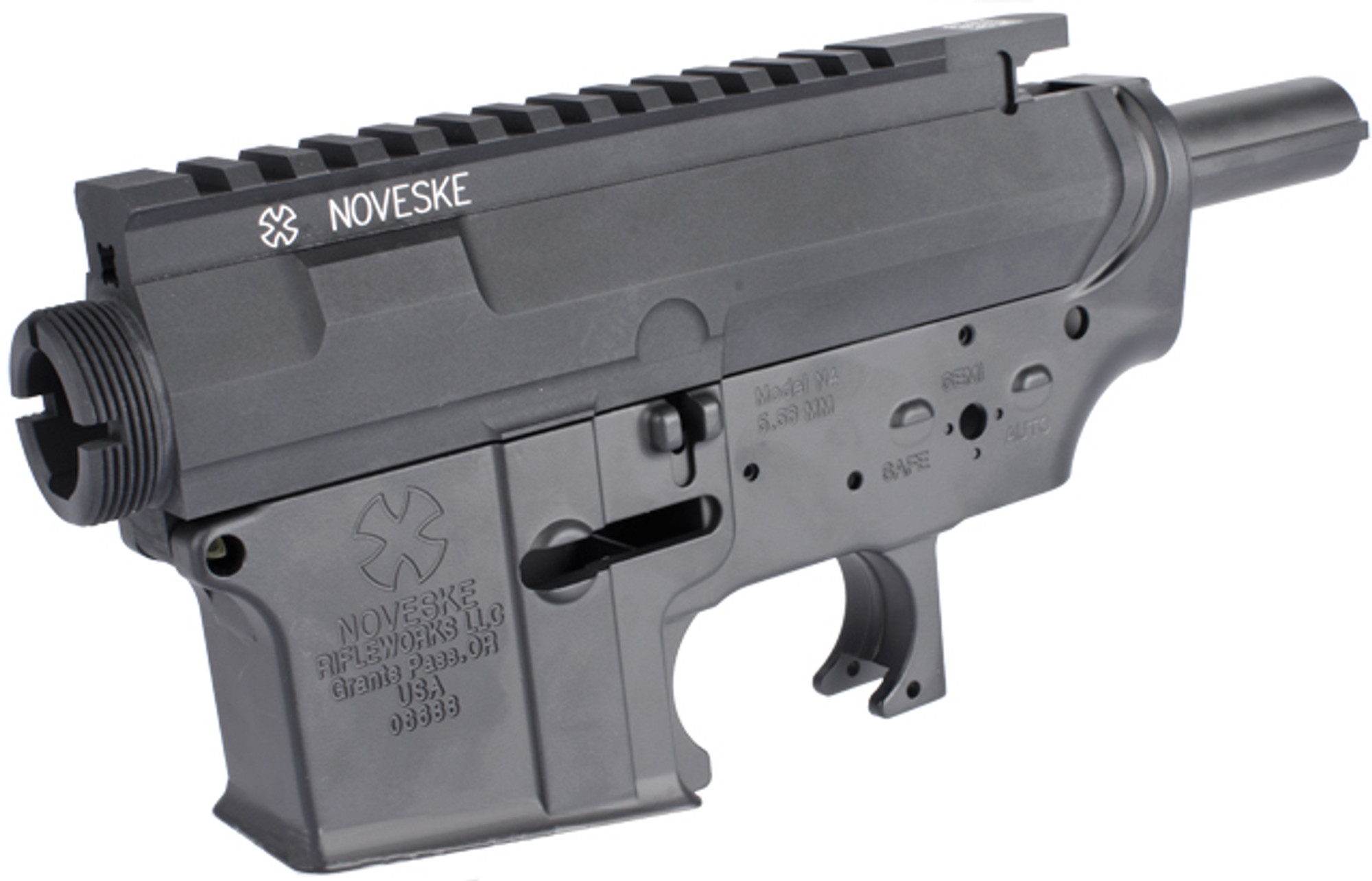 Madbull Licensed Noveske MUR Metal Body for M4 M16 Airsoft AEG w/Ultimate Hopup Unit - Black