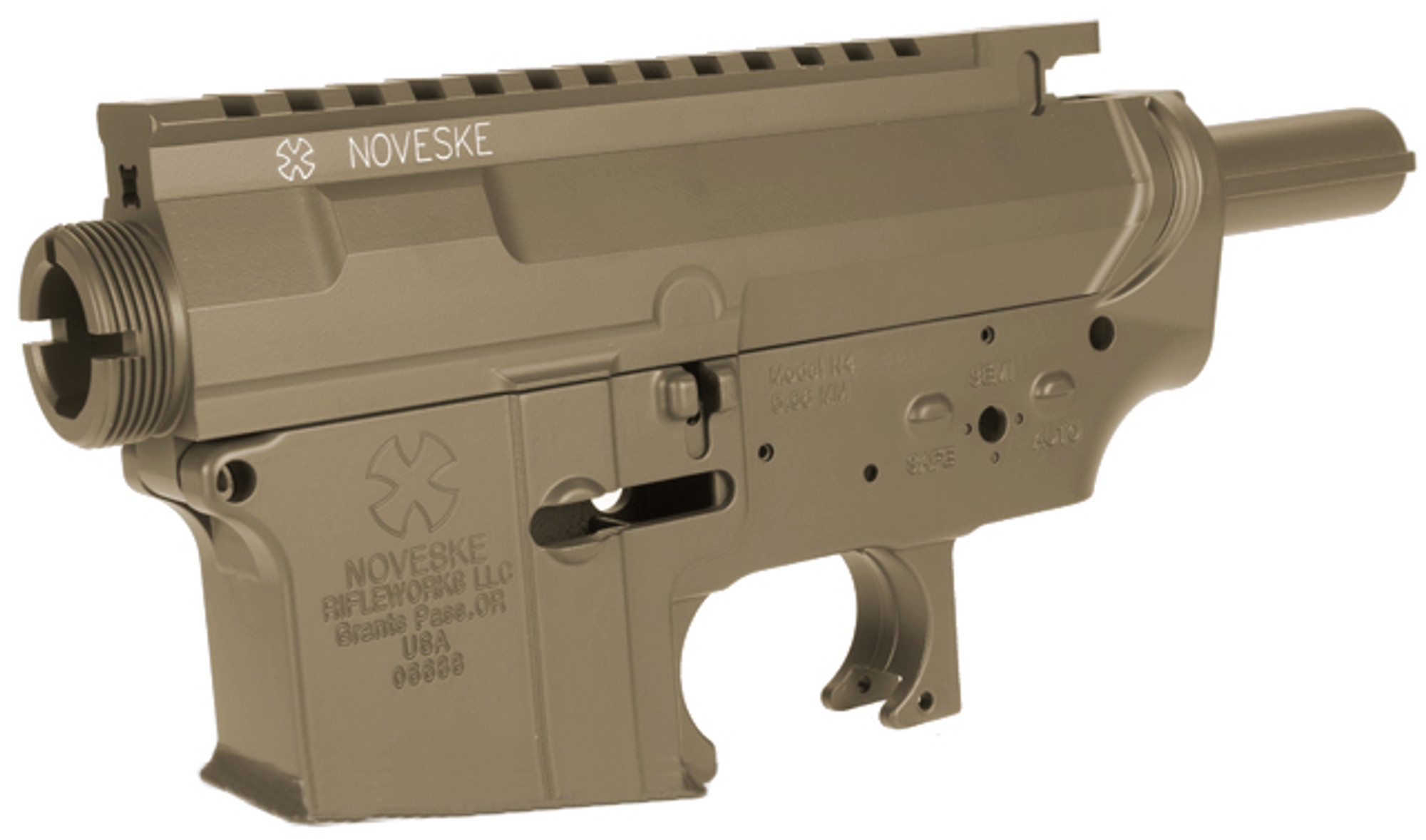 Madbull Licensed Noveske MUR Metal Body for M4 M16 Airsoft AEG w/Ultimate Hopup Unit - Dark Earth