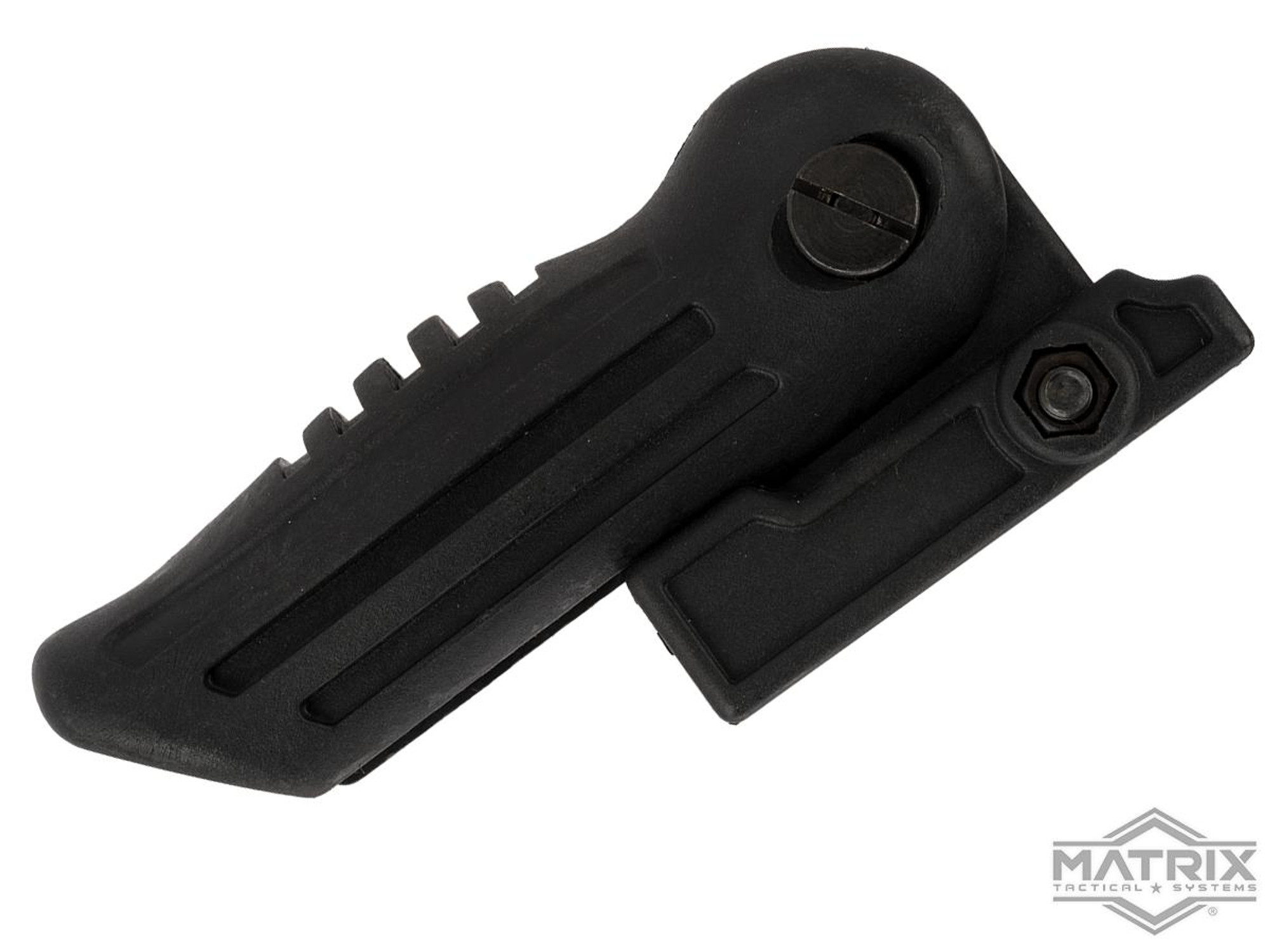 Tactical Folding Vertical Support Grip for RIS / RAS / Weaver (Black)
