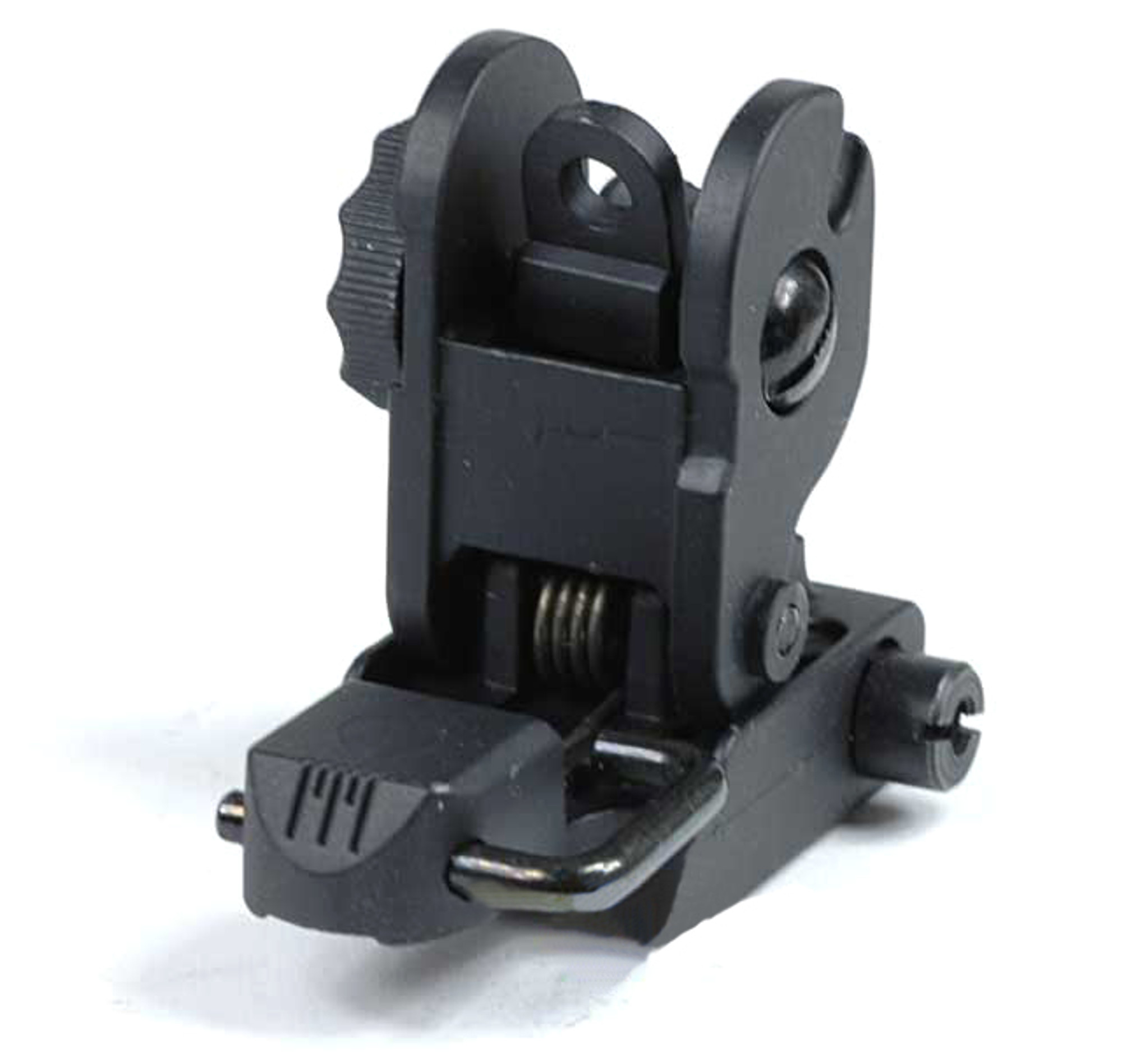 A&K Full Metal 300M And 600M Flip-Up Rear Sight System for Airsoft AEG  Weaver Rails