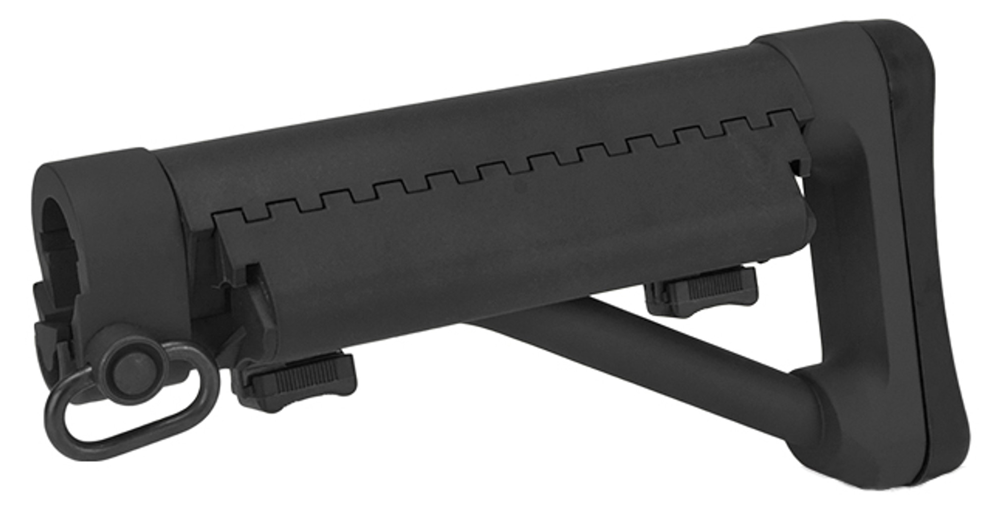 G&P Shorty Maritime II Fixed Stock for M4M16 Airsoft AEGs - Black