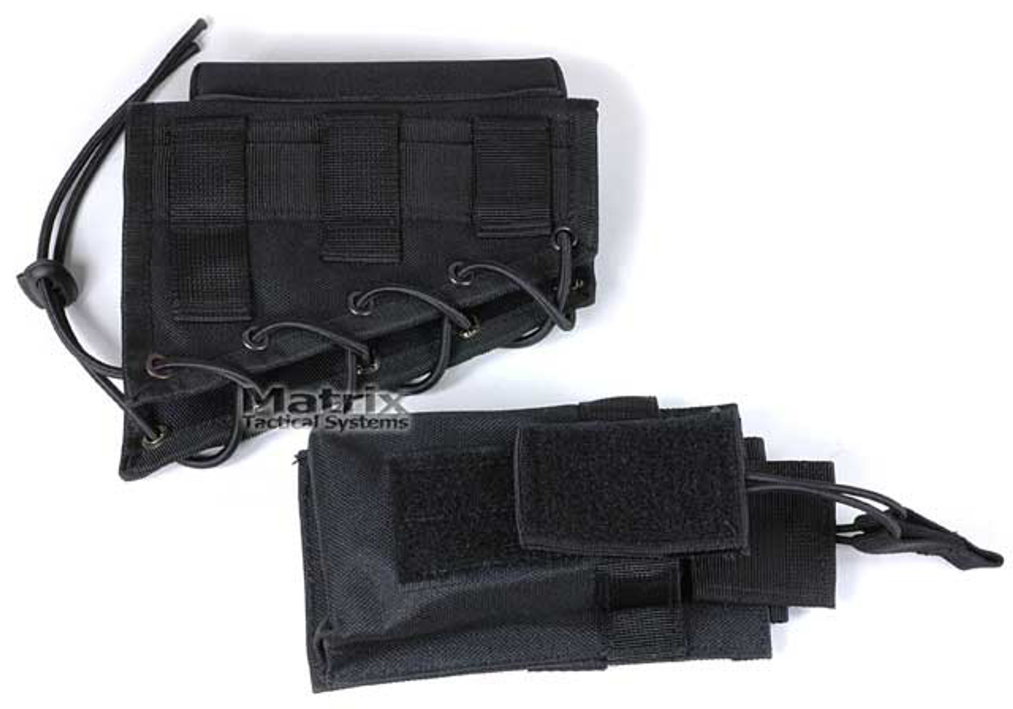Matrix Sniper Cheek Pad w Built in MOLLE System & Modular Magazine Pouch. (Black)
