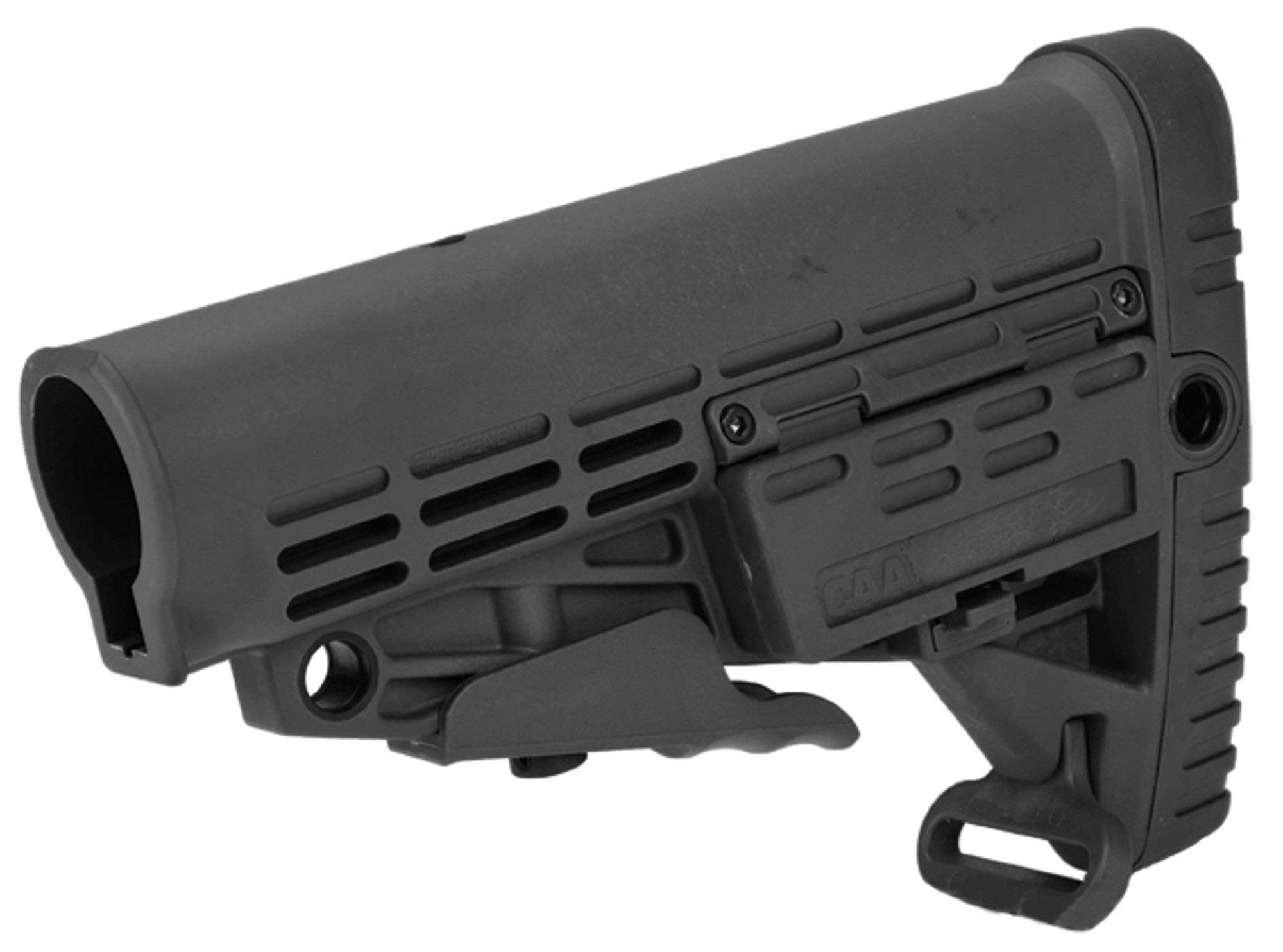 CAA Airsoft CBS M4 Airsoft AEG Rifle Stock - Black