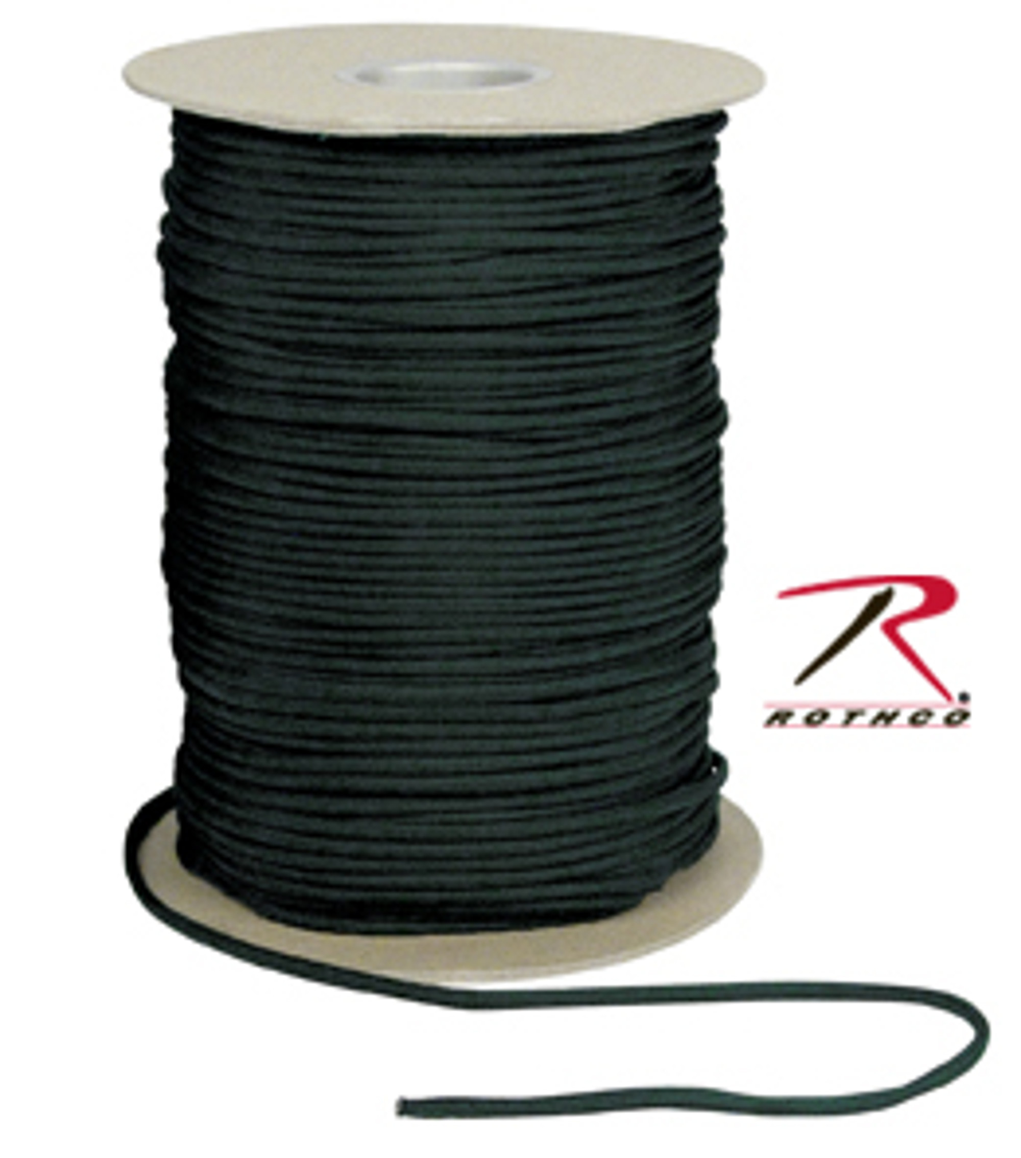 Rothco Nylon Paracord 550lb 1000 Foot Spool -  Black