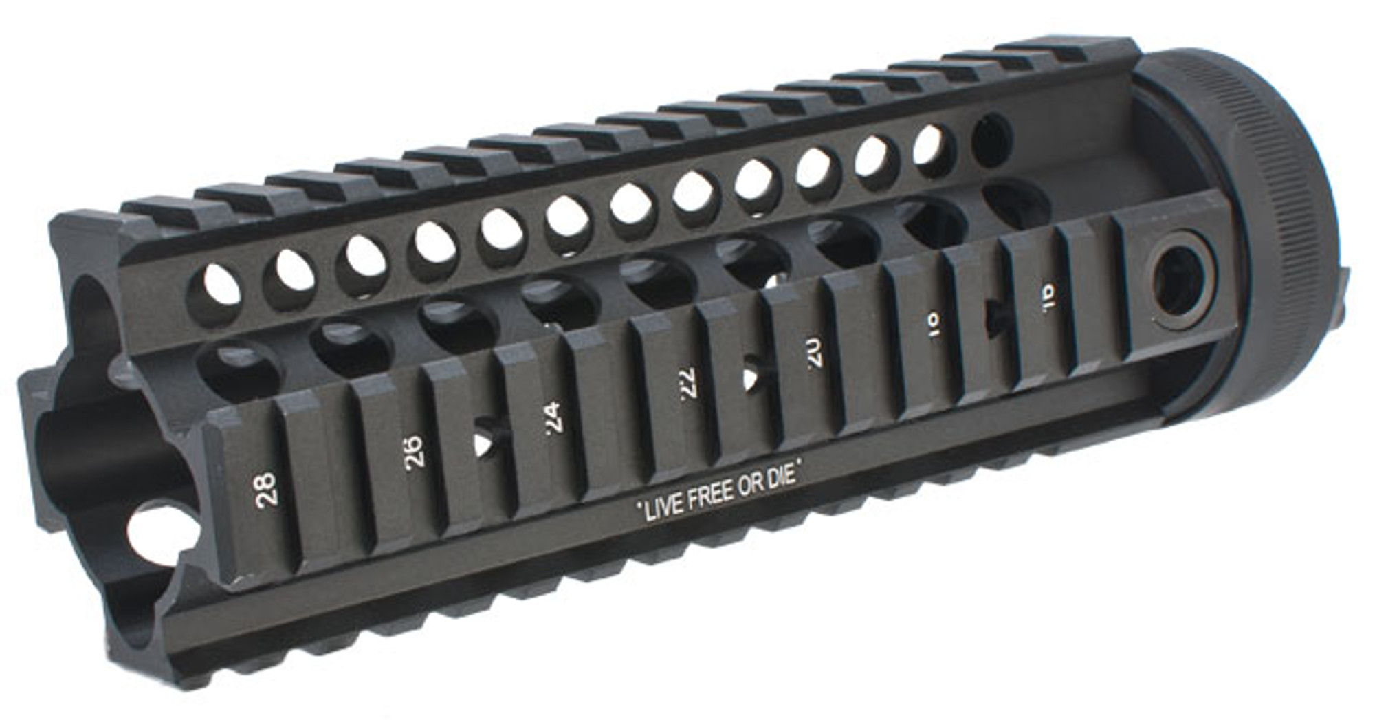 Avengers CNC Aluminum Free Float Rail System for M4 / M16 Series Airsoft AEG Rifles - 7"