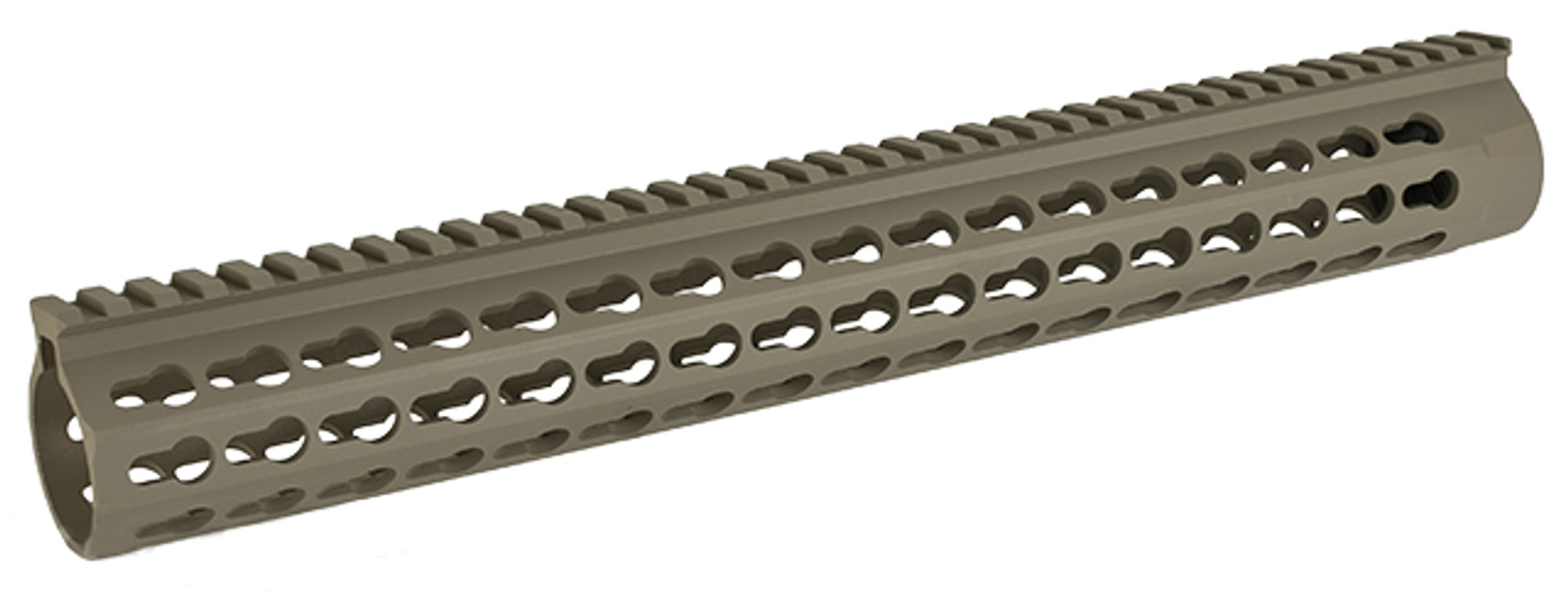 Avengers 14.5" Keymod CNC Aluminum Rail System - Sand