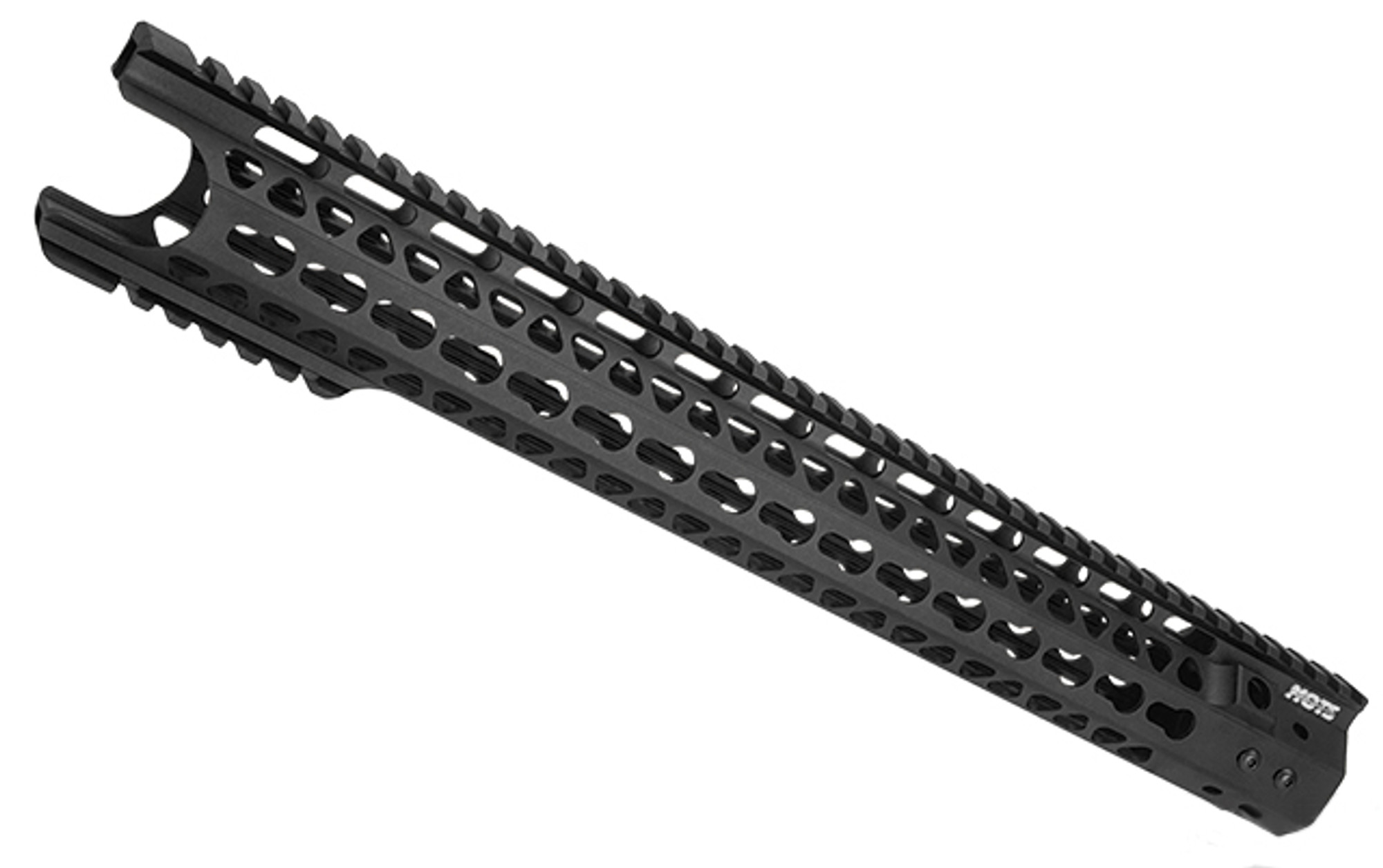 G&P MOTS 16.2" Keymod Breacher Rail System for M4 / M16 Series Airsoft GBB Rifles - Black