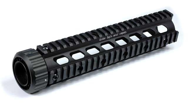 Matrix 10" Free Float Full Metal Rail Interface System for M4 / M16 Series Airsoft AEG