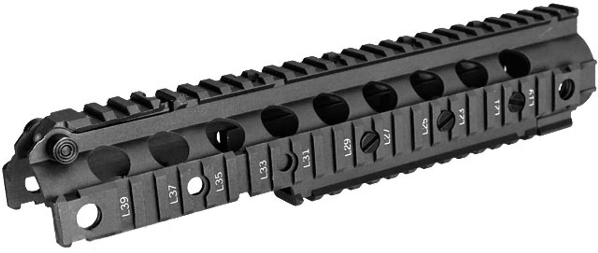 Matrix Navy Seal Type 10.75" RIS for M4 M16 Series Airsoft AEG Rifles - Black
