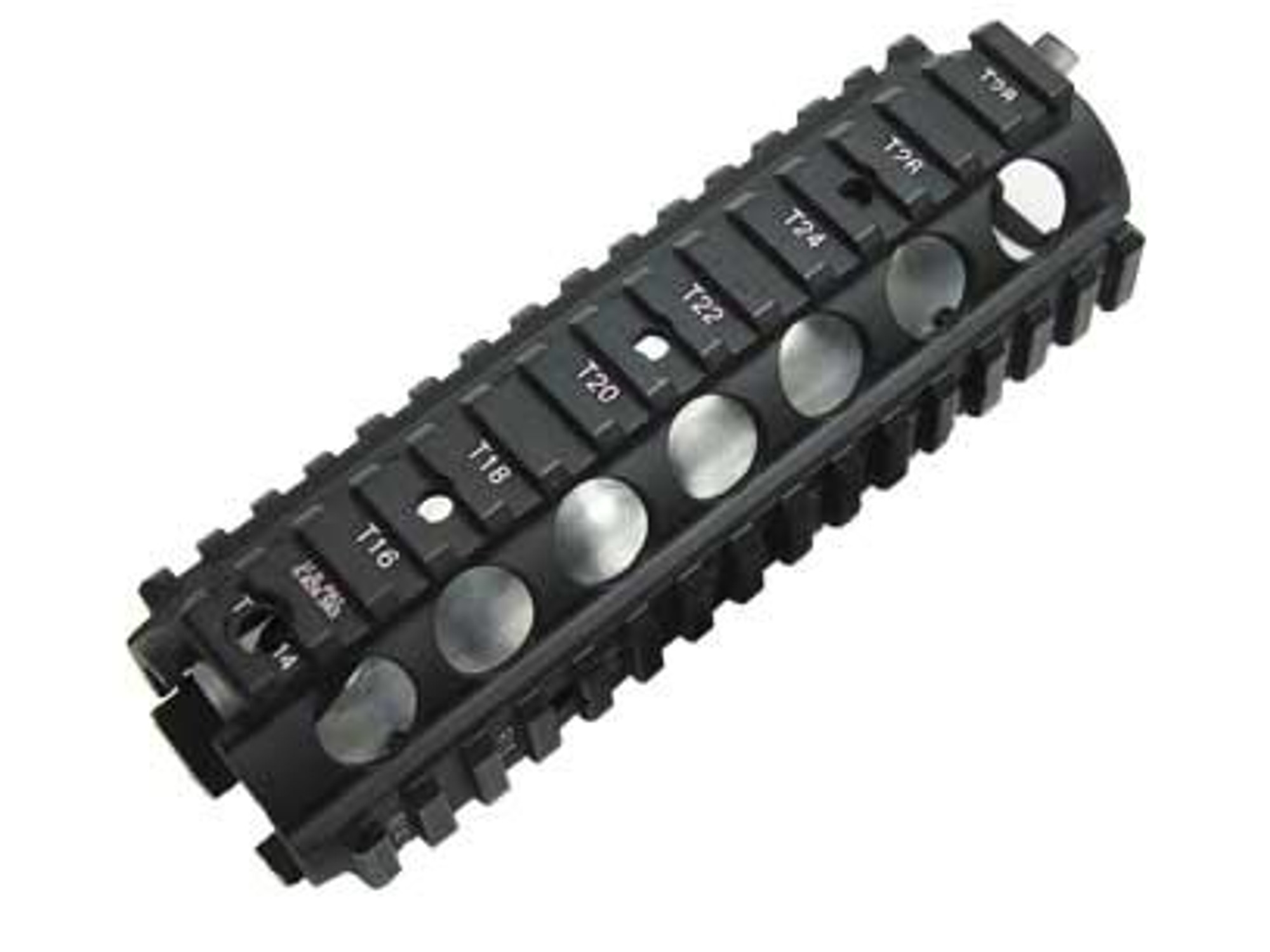 Matrix Rail Interface System for M4 Series Airsoft AEG w/ Laser Engraving & Heat Sink Plate