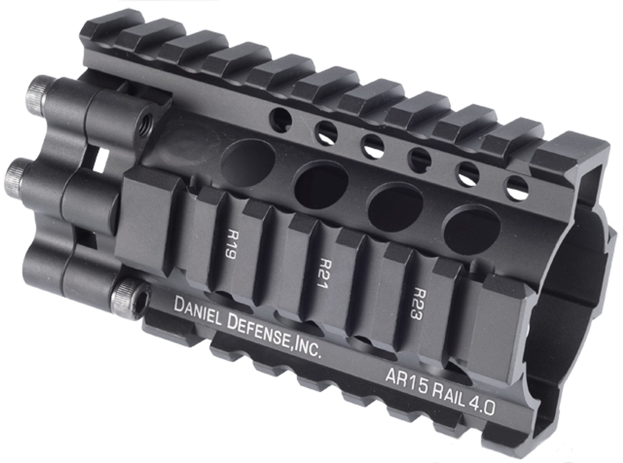 Madbull Daniel Defense 4" Lite RIS Kit for Airsoft M4 / M16 Series - (Black)