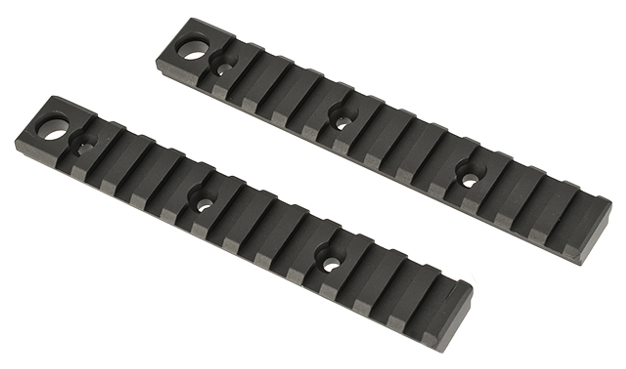 G&P CNC Aluminum Keymod Rail Section - Black (Large)