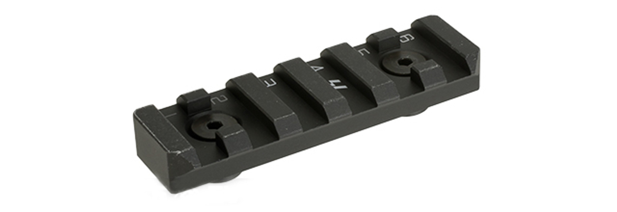 Strike Industries Link 6 Slot Hybrid Rail Section for Keymod and M-Lok Rail Systems