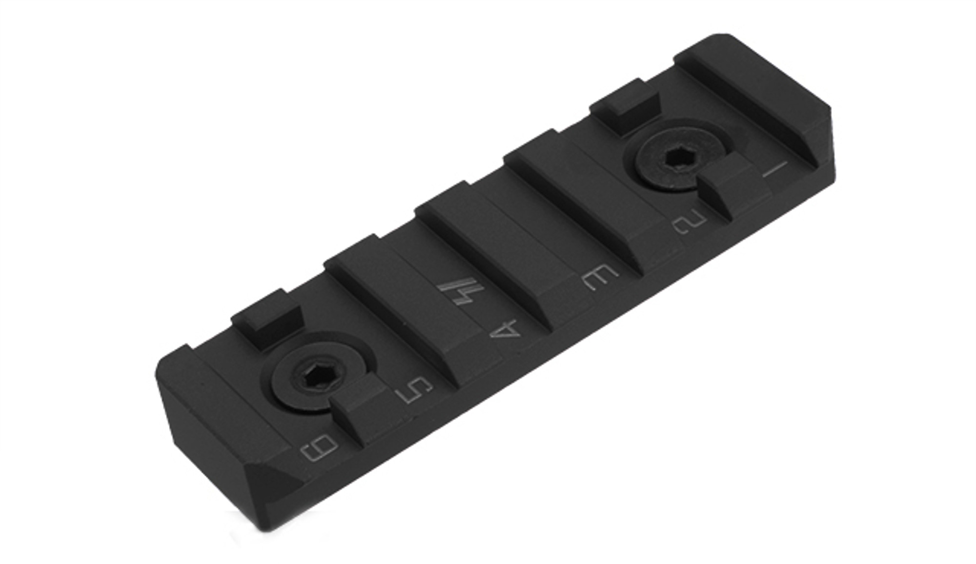 Strike Industries Link 6 Slot Standard Rail Section for Keymod and M-Lok Rail Systems