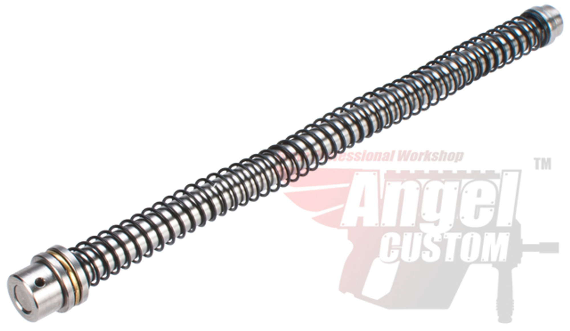 Angel Custom High Performance Steel Recoil Spring Guide Set for KWA MP7 Series Airsoft GBB Rifles