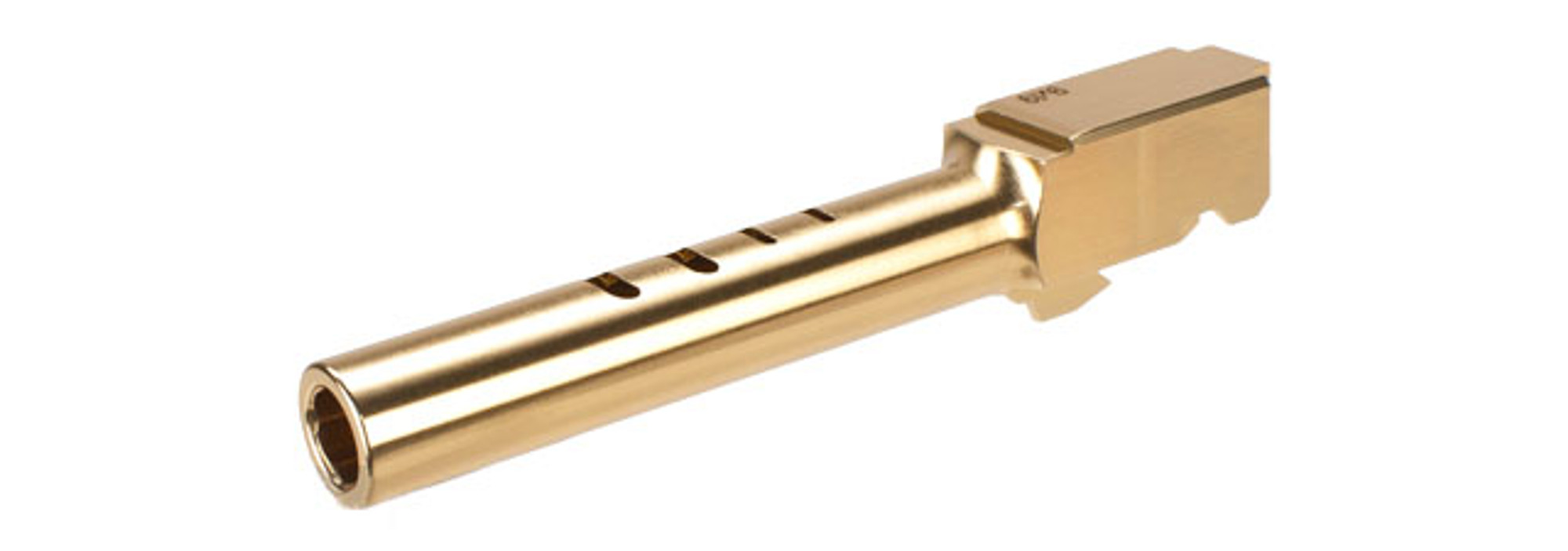 Guarder CNC Aluminum Outer Barrel for TM G Series 18C Airsoft GBB Pistols - Gold