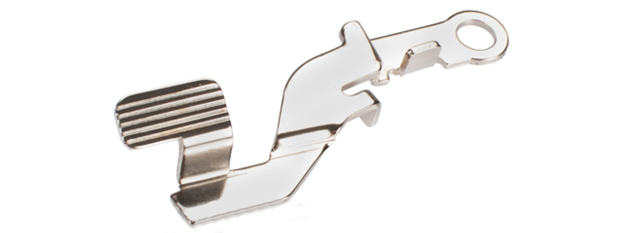 Guarder Steel Slide Catch Lever for TM / KJW P226 Airsoft GBB Pistols - Silver