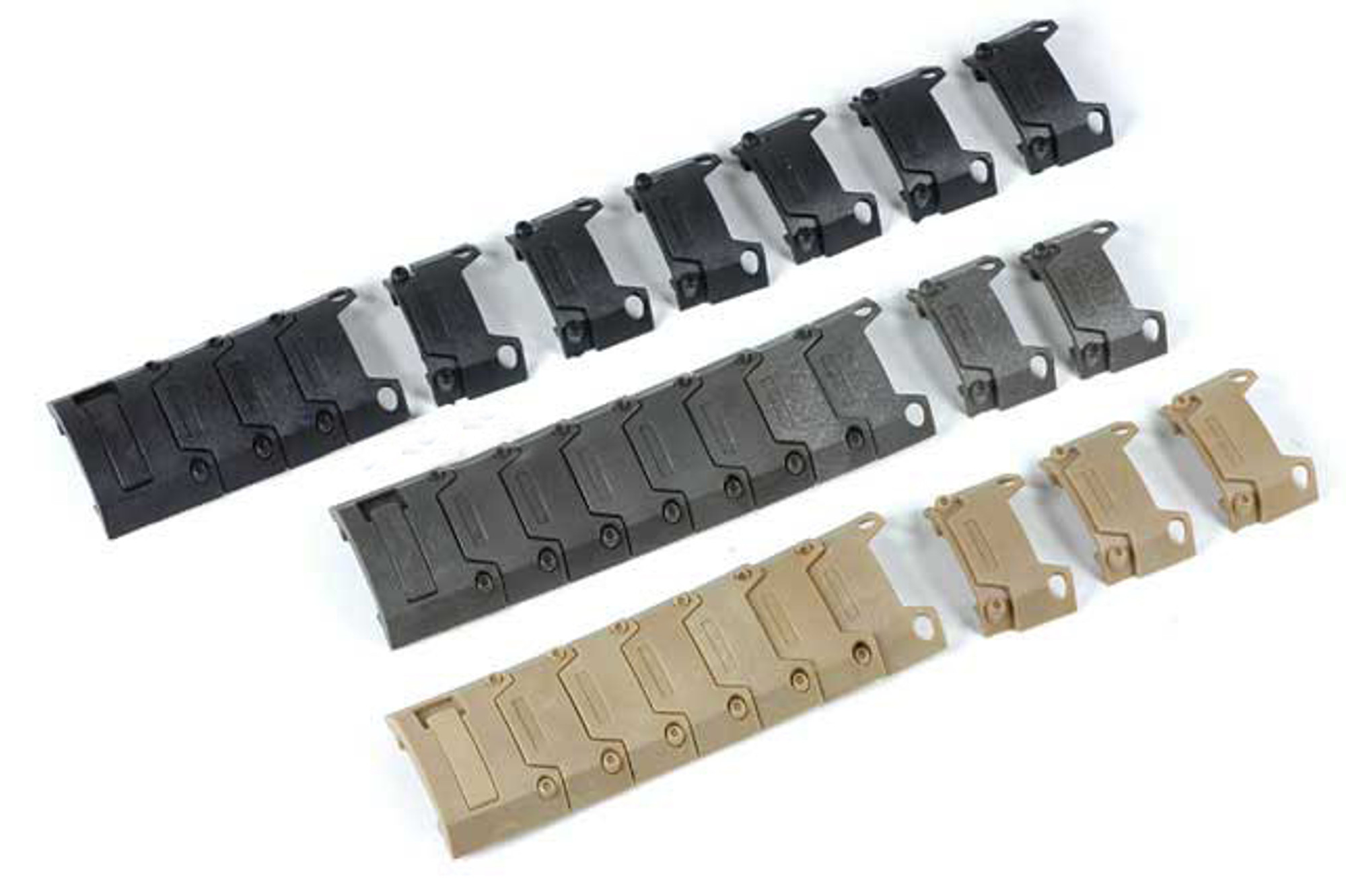 Matrix Transformer Modular Polymer Rail Covers (One) - OD Green