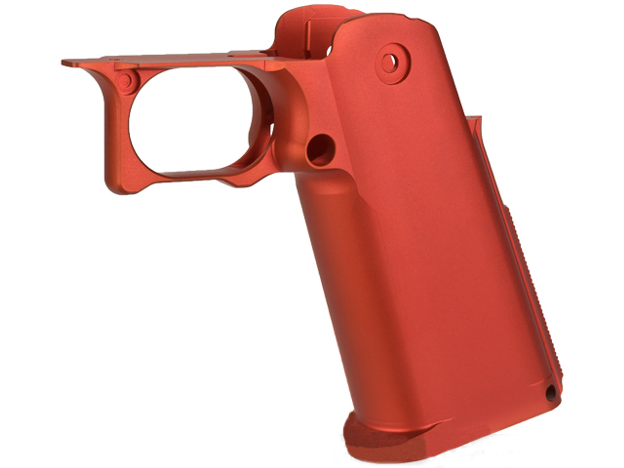 UAC CNC Aluminum Blaster Grip for TM Hi-CAPA 5.1 Series Airsoft GBB Pistols - Red