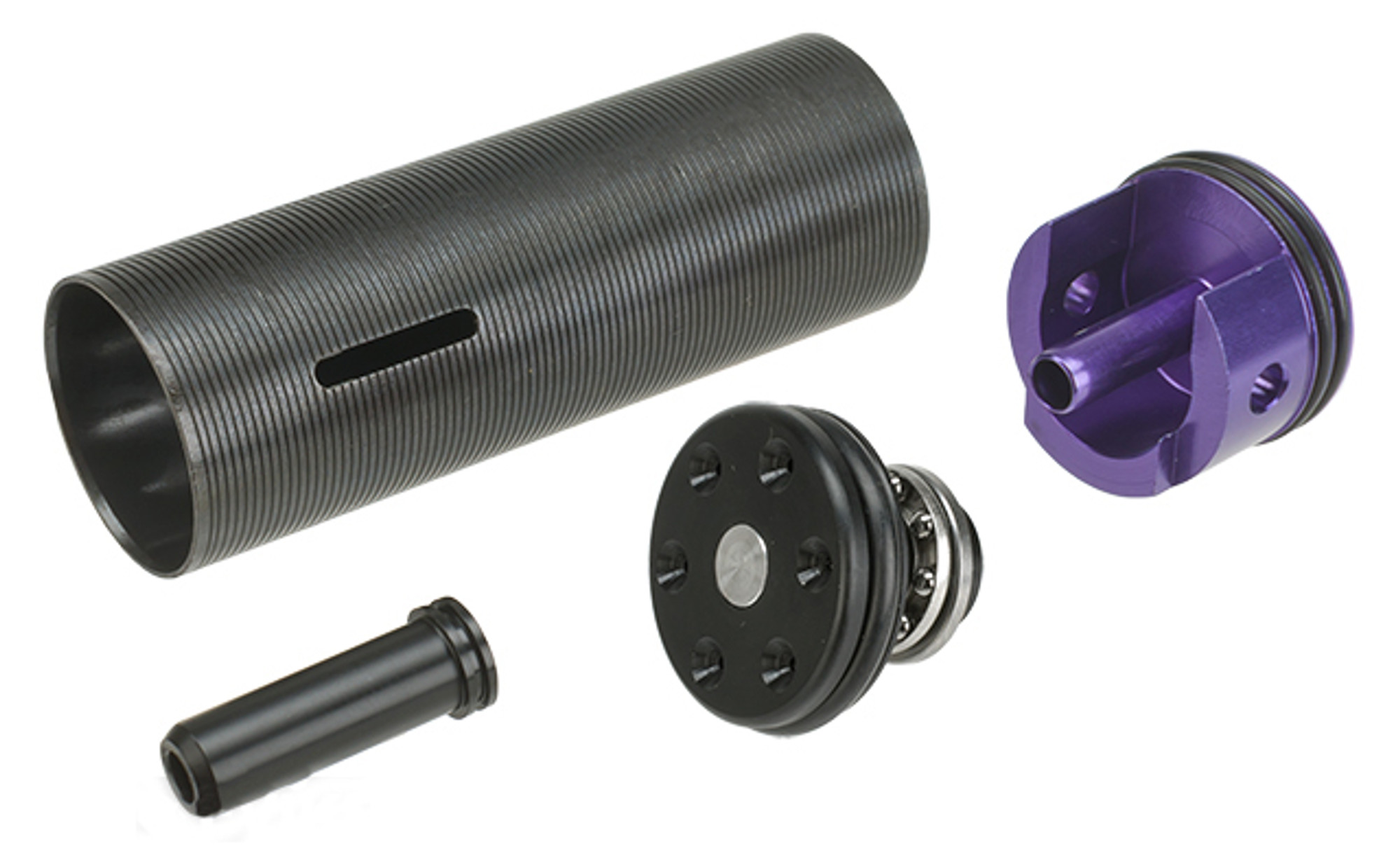 Lonex Complete Internal Upgrade Series Enhanced Cylinder Set for MK36C Airsoft AEG Rifles - POM Ventilation Type