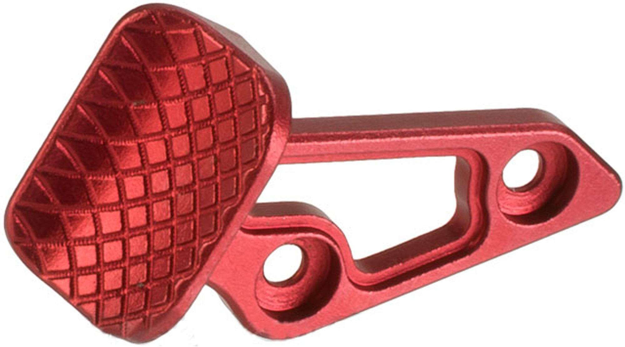 5KU Skidproof Thumb Rest for Tokyo Marui Hi-Capa Gas Powered Airsoft Pistols - Red (Right Hand Version)