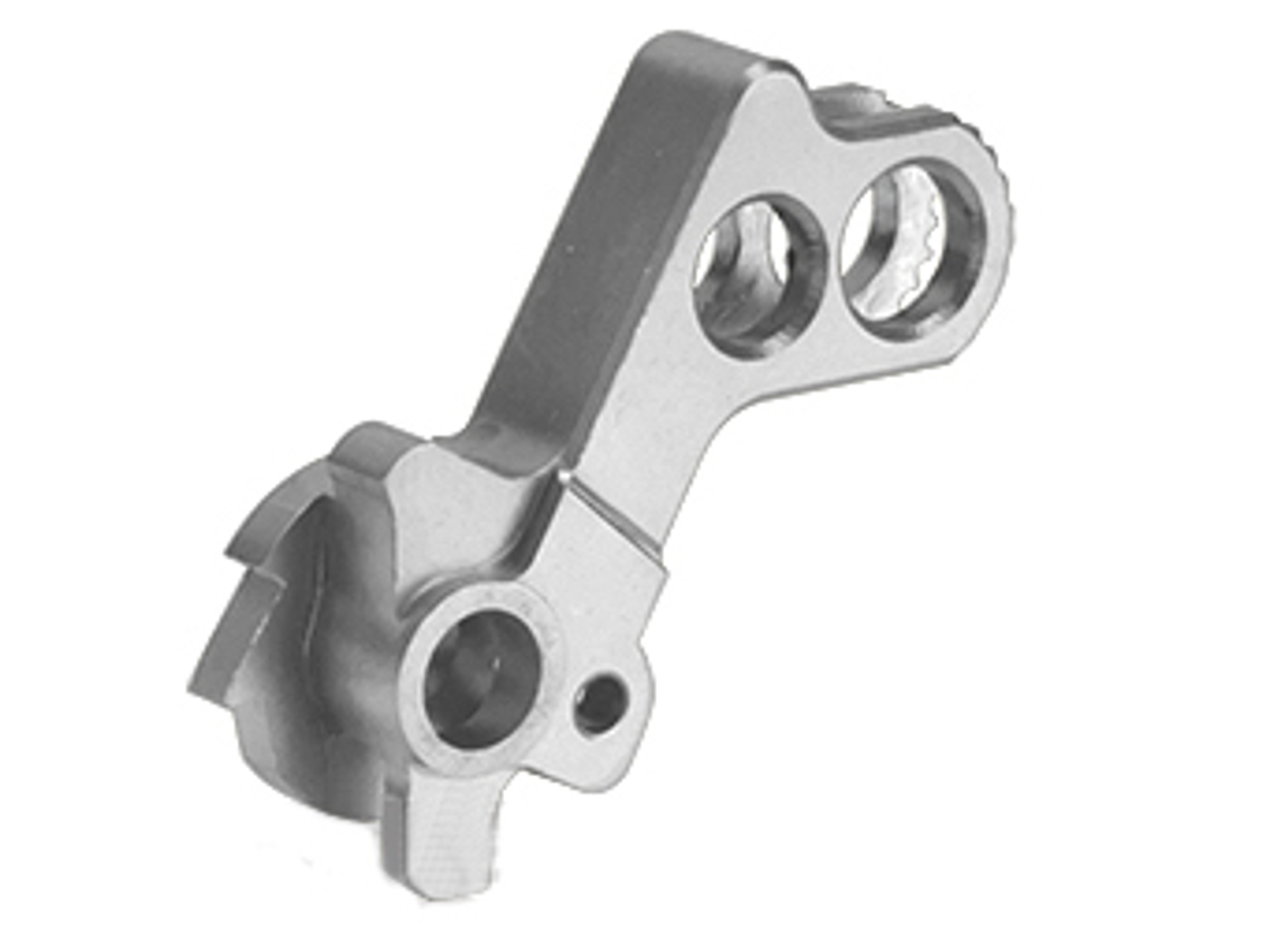 UAC Match Grade Stainless Steel Hammer For Hi-Capa Series Airsoft Pistols Type D - Silver