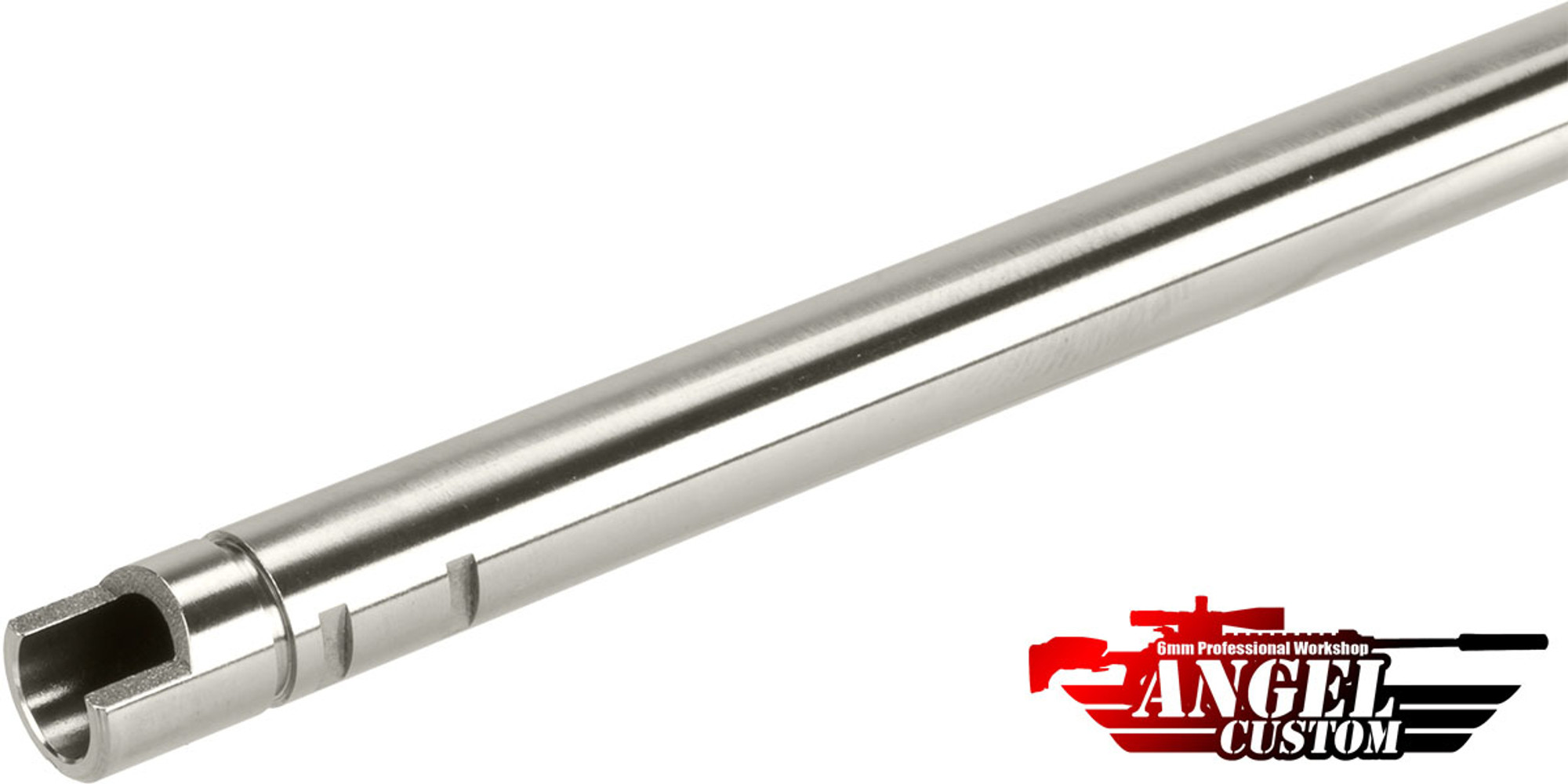 Angel Custom G2 SUS304 Stainless Steel 6.01mm Airsoft Tightbore Inner Barrel (225mm / WE GBB PDW P90 M4 CQB)