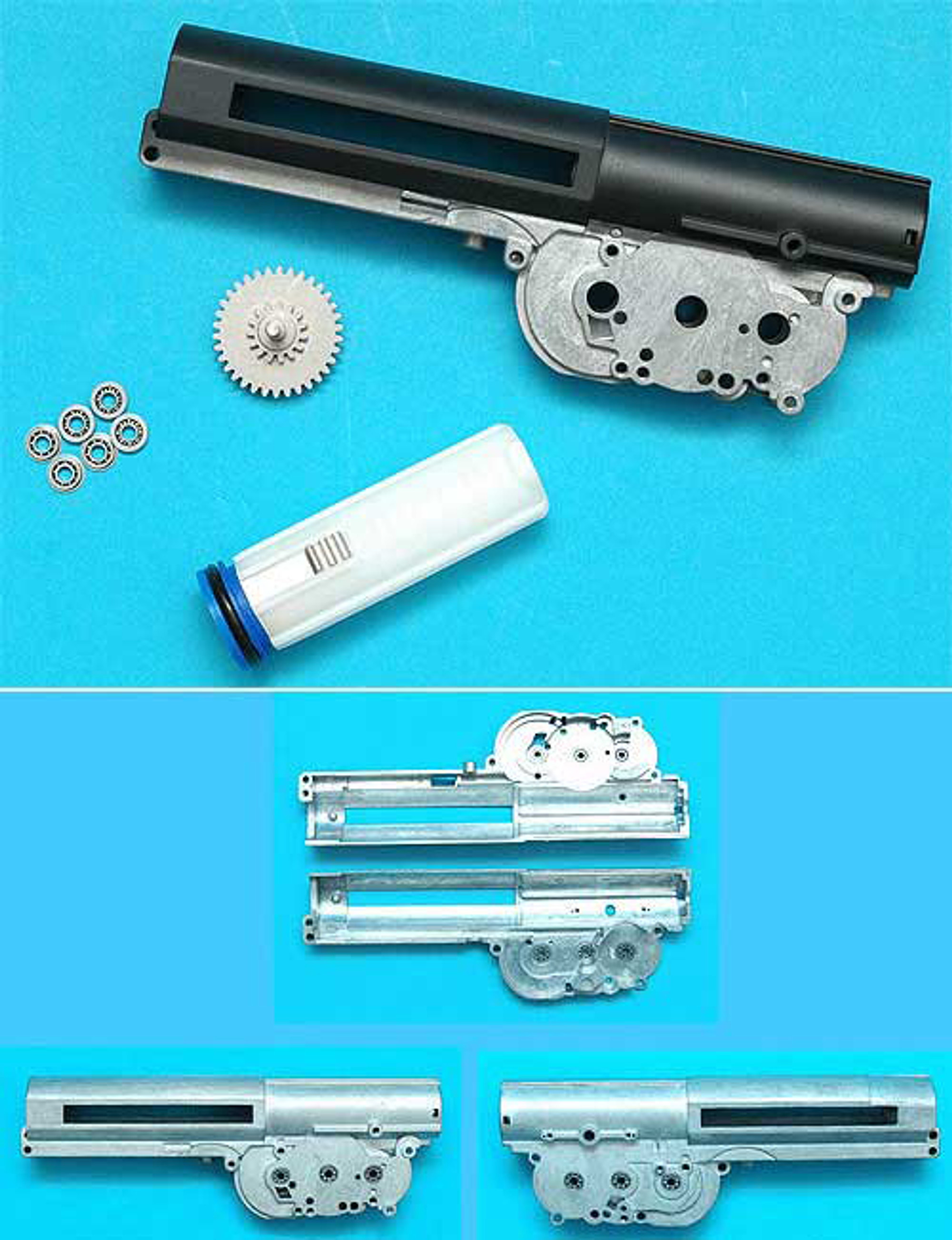 G&P M14 7mm Bearing Gearbox Set