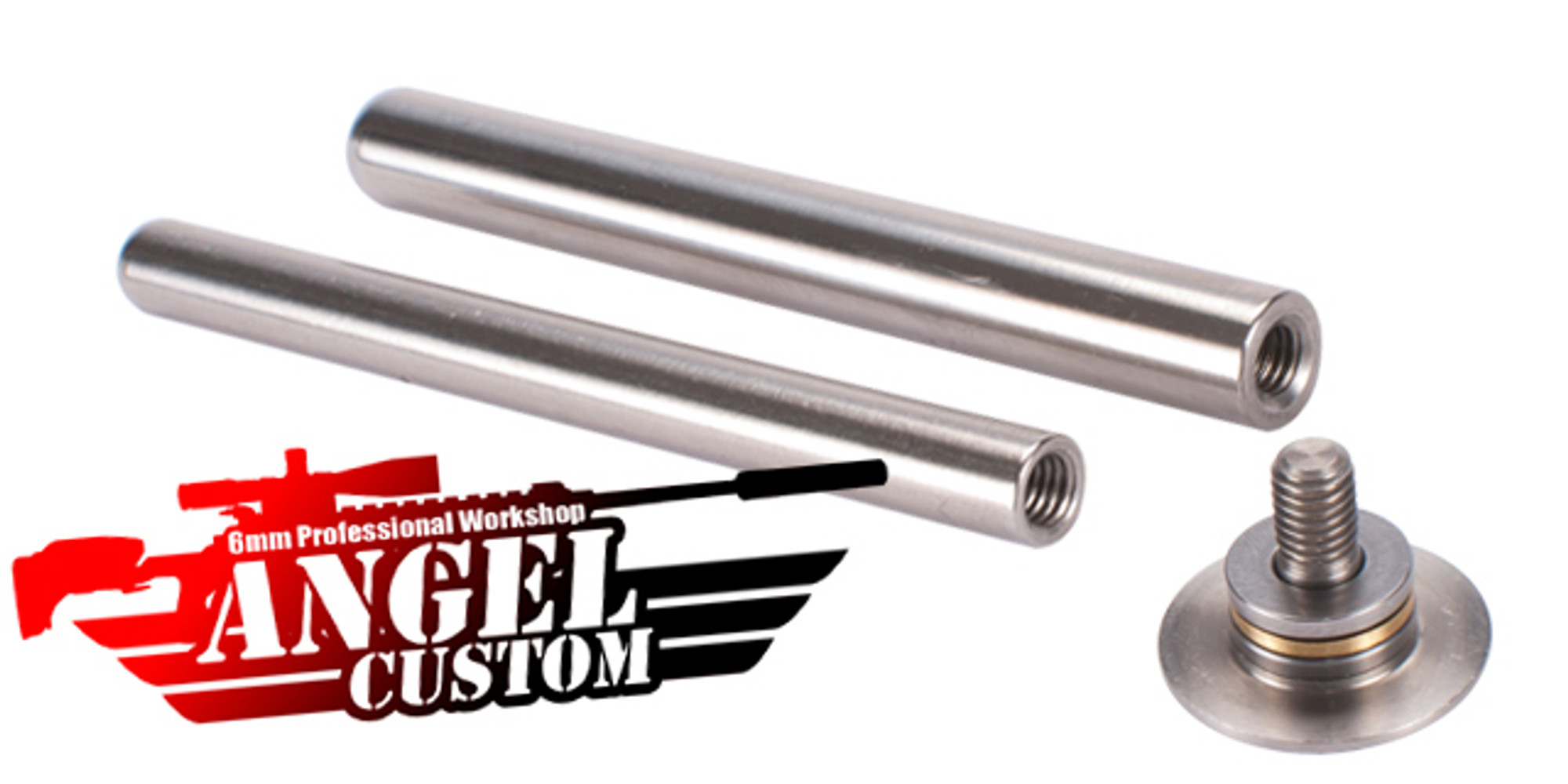 Angel Custom PSS2 APS2 Type 96 MB01 Stainless CNC Steel Spring Guide (7mm and 9mm)