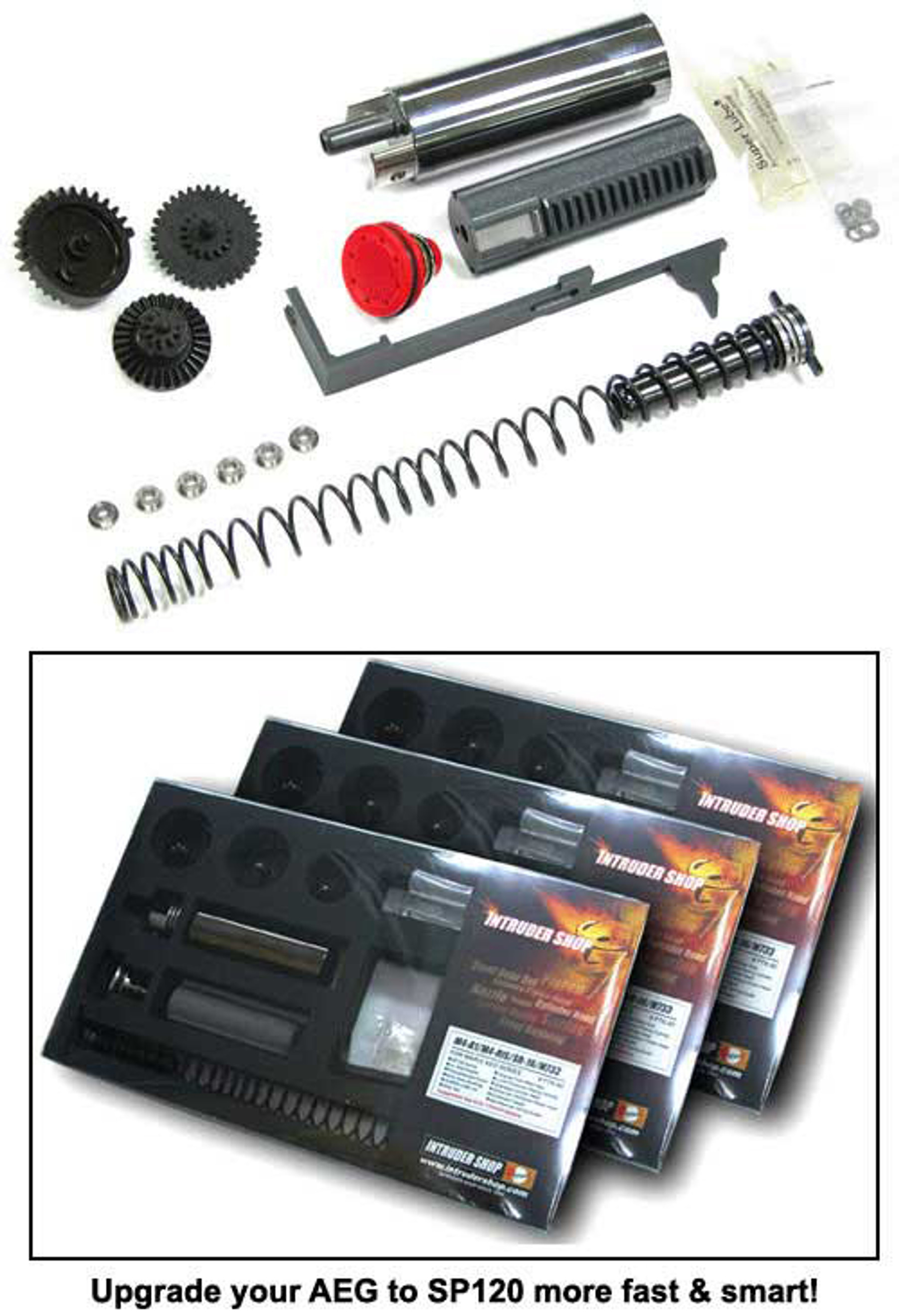 Guadrer SP120 Full Tune-Up Kit for M14 Series Airsoft AEG (TM / Echo1 / CYMA / Matrix Type)