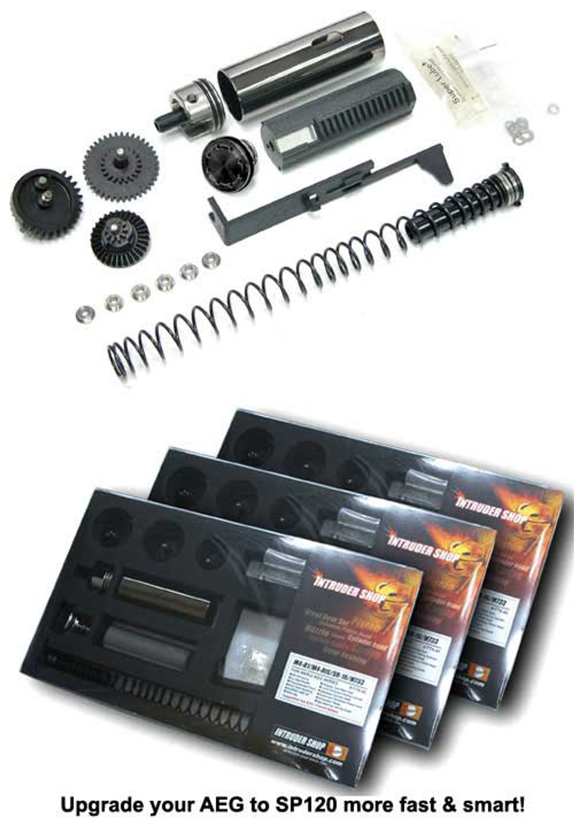 Guarder SP120 Full Tune-Up Kit for G3 / T3 / MC51 Series Airsoft AEG