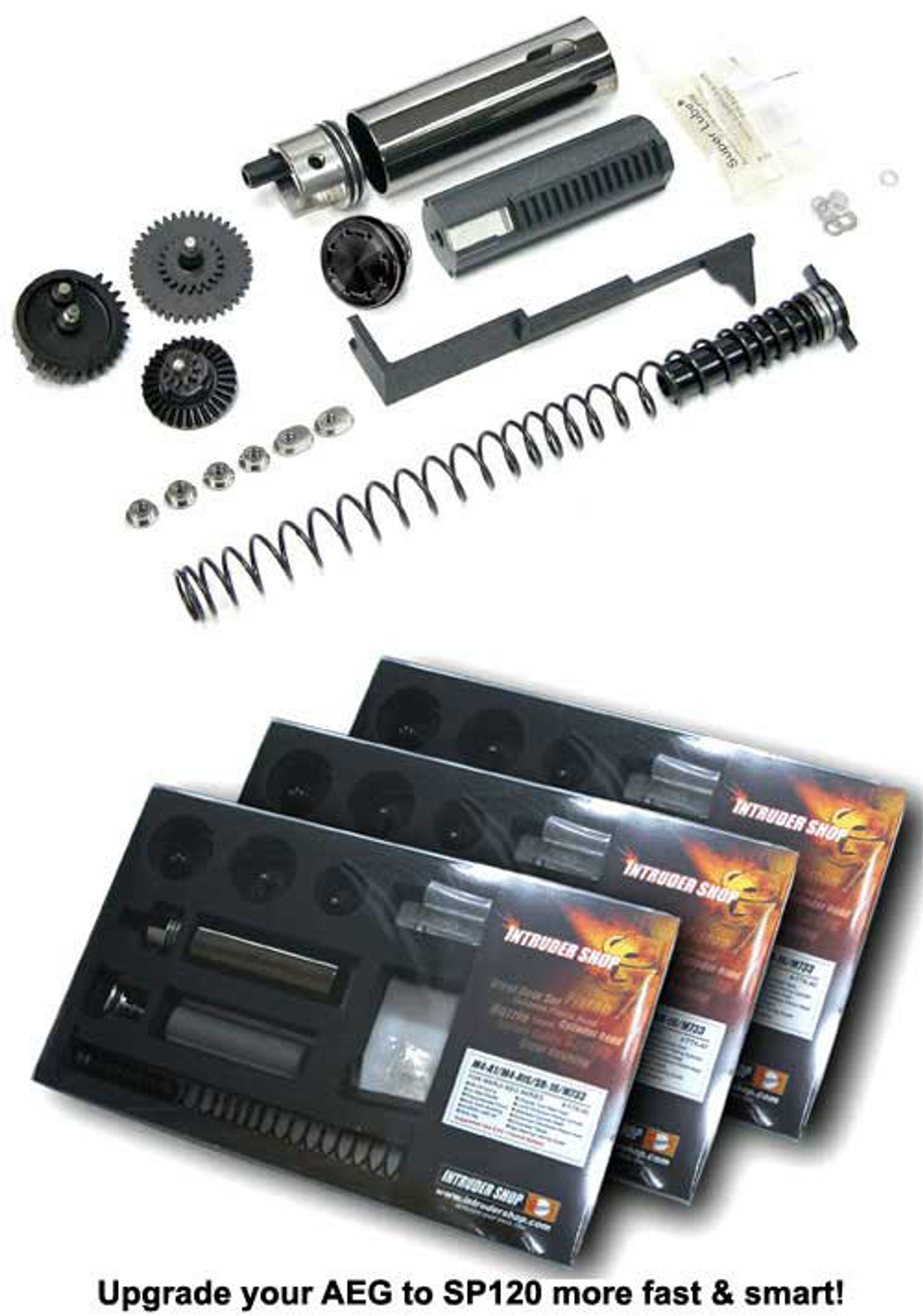 Guarder SP120 Full Tune-Up Kit for P90 / E90 Series Airsoft AEG