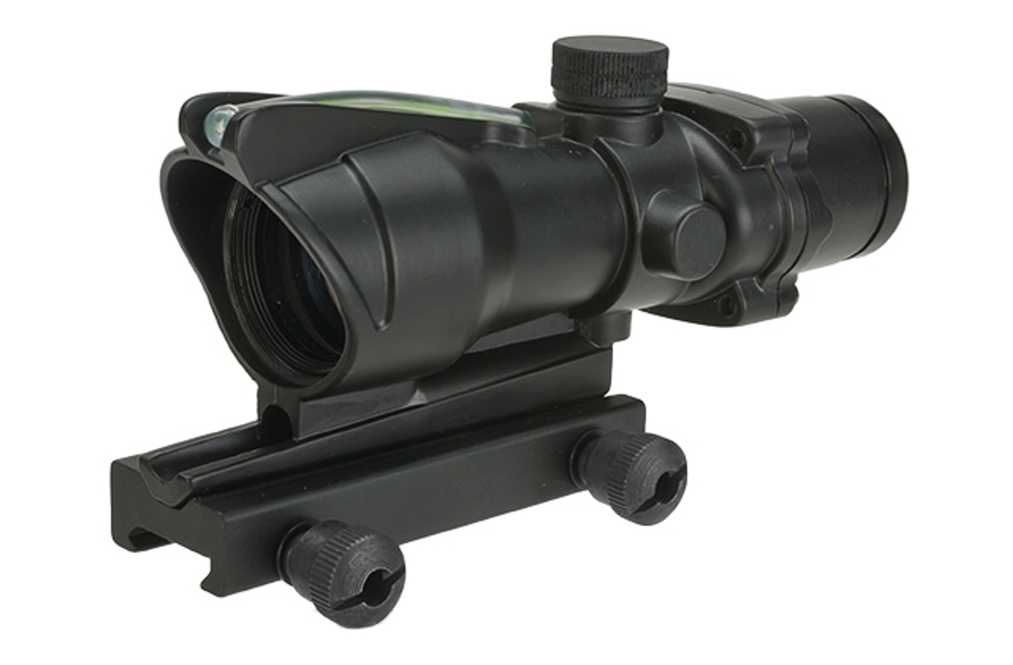 Lancer Tactical 4x32 Magnification Green Fiber Optic Illuminated Rifle Scope