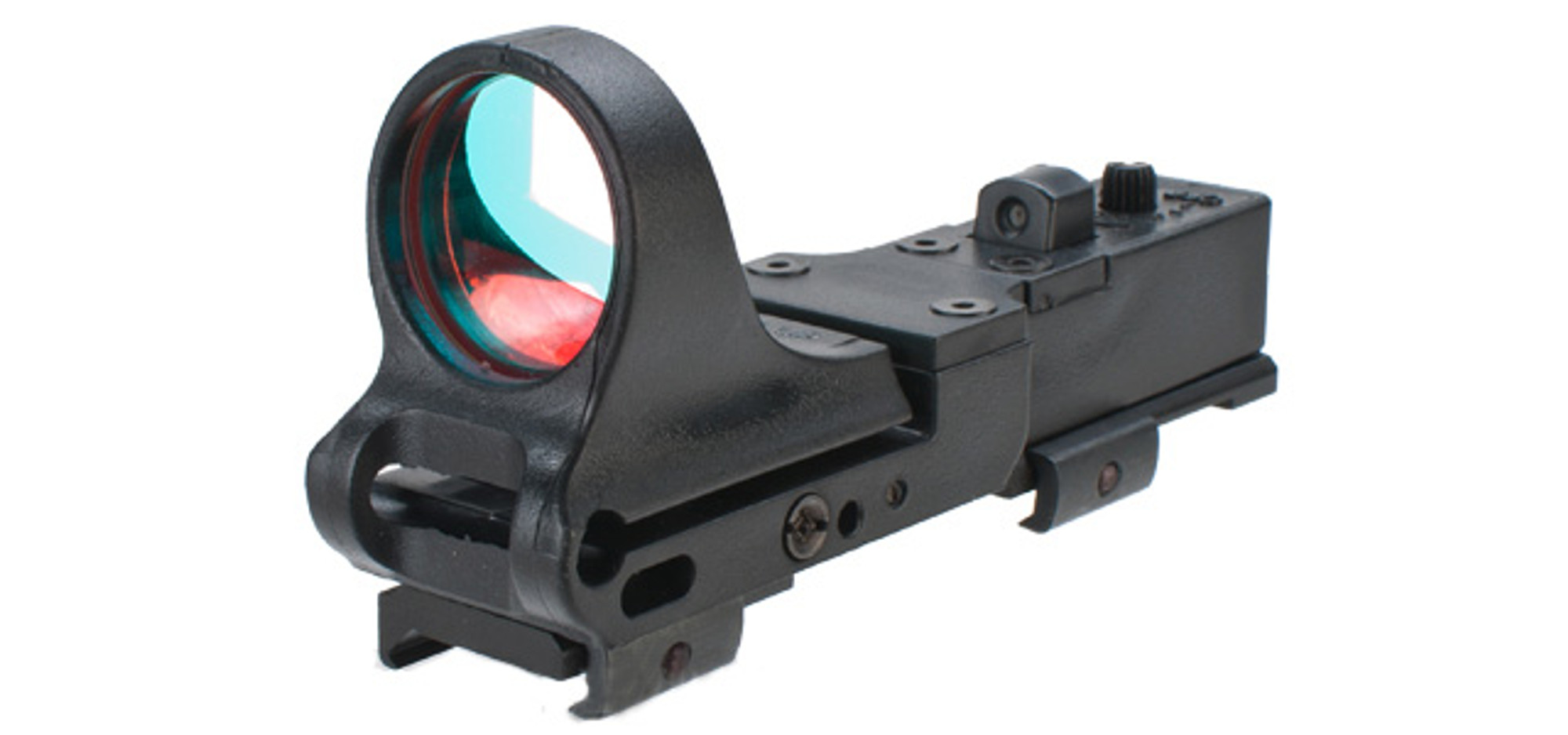 RD Dynamics Picatinny Rail Mounted Red Dot Sight - Black