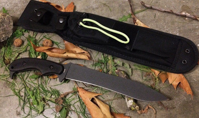 Ka-Bar 5701 War Sword- US Made W/ Nylon Sheath