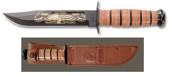 Ka-Bar 9109 USMC Pearl Harbor Commemorative