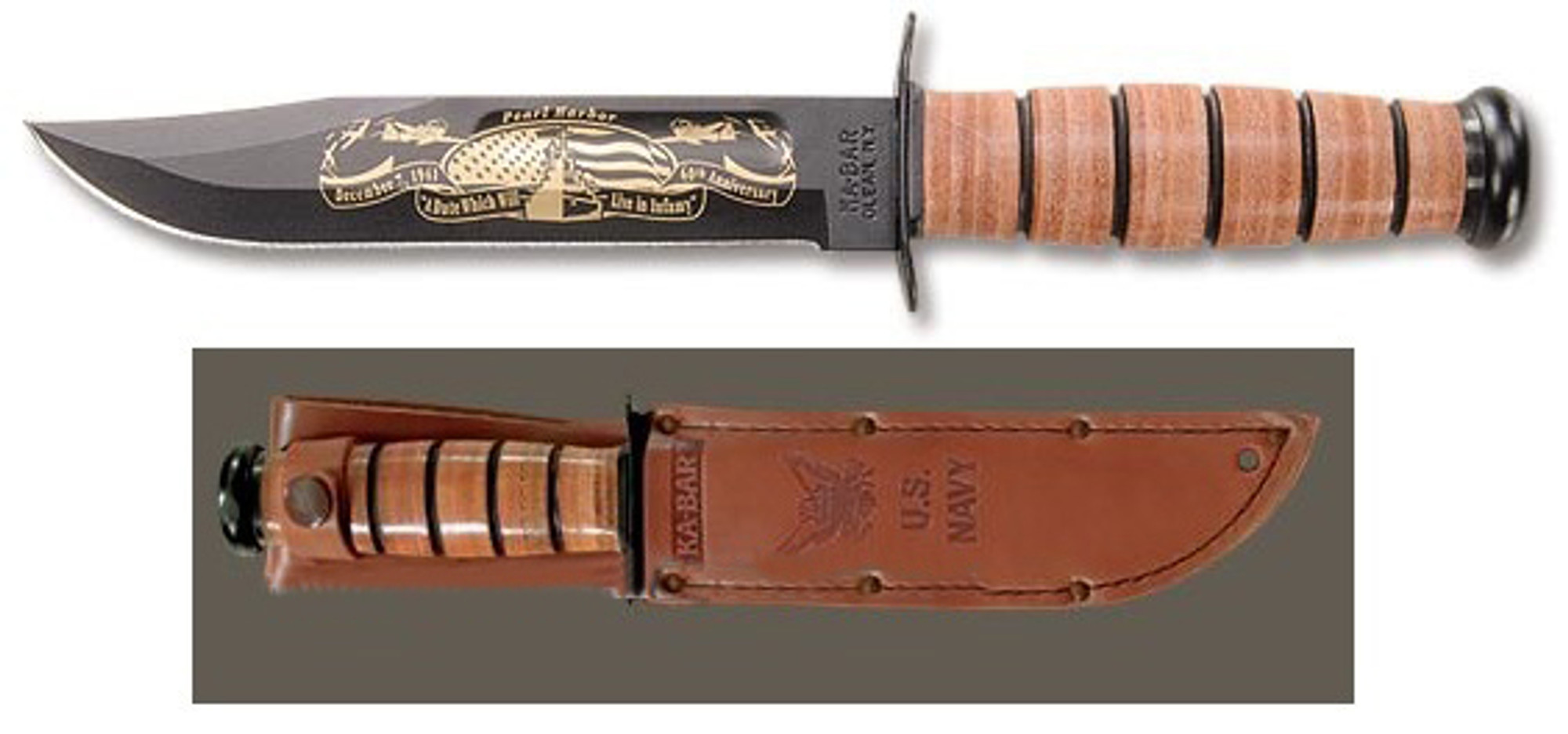 Ka-Bar 9110 Pearl Harbor Commemorative US Navy