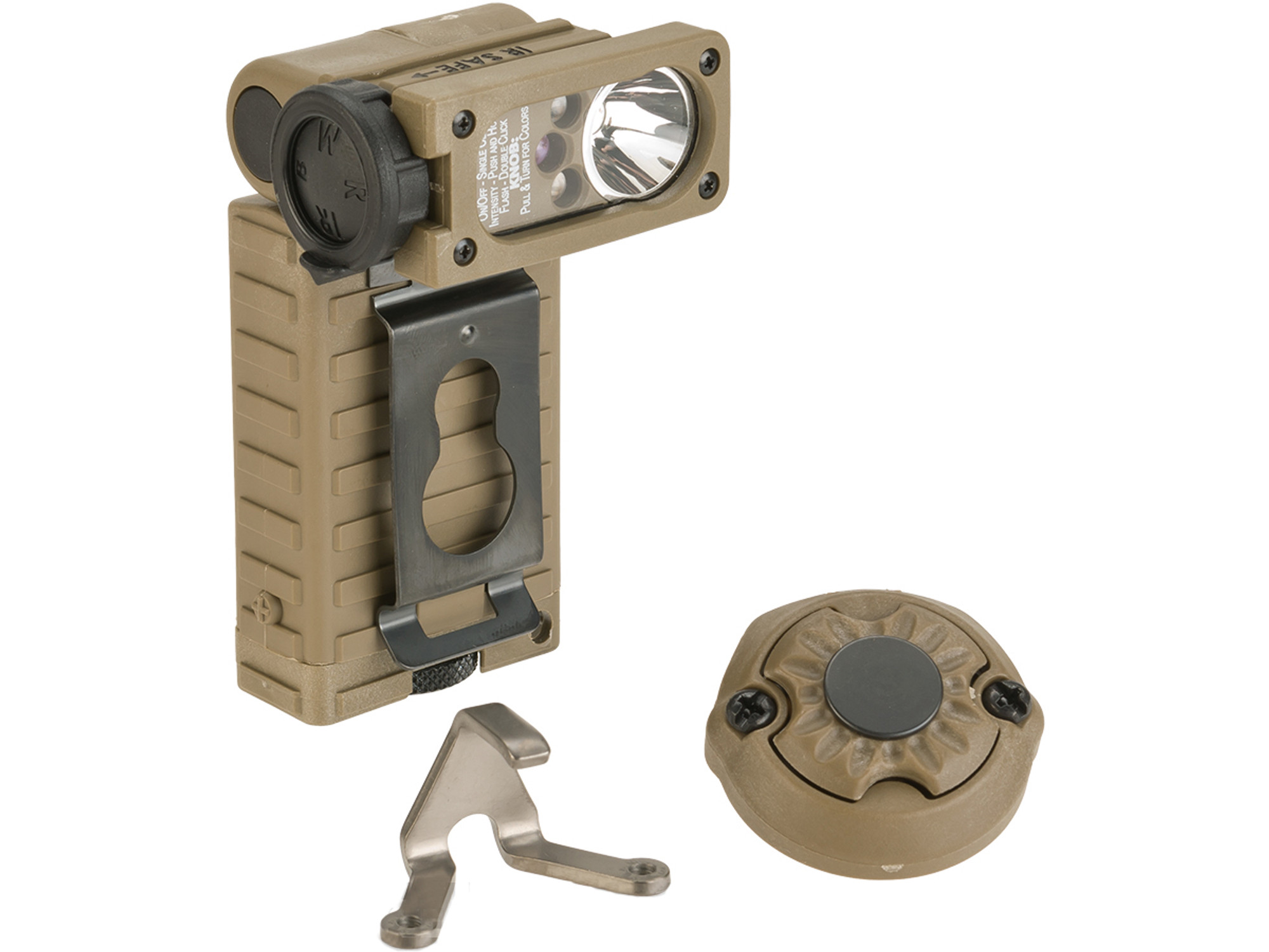 Streamlight Sidewinder Helmet Light System with "E" Mount - Coyote