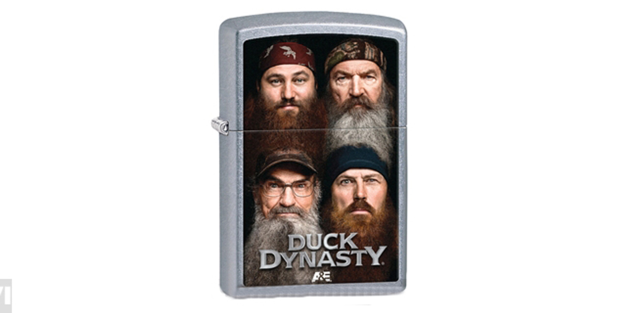 Zippo Classic Lighter - Duck Dynasty (Brushed Chrome)