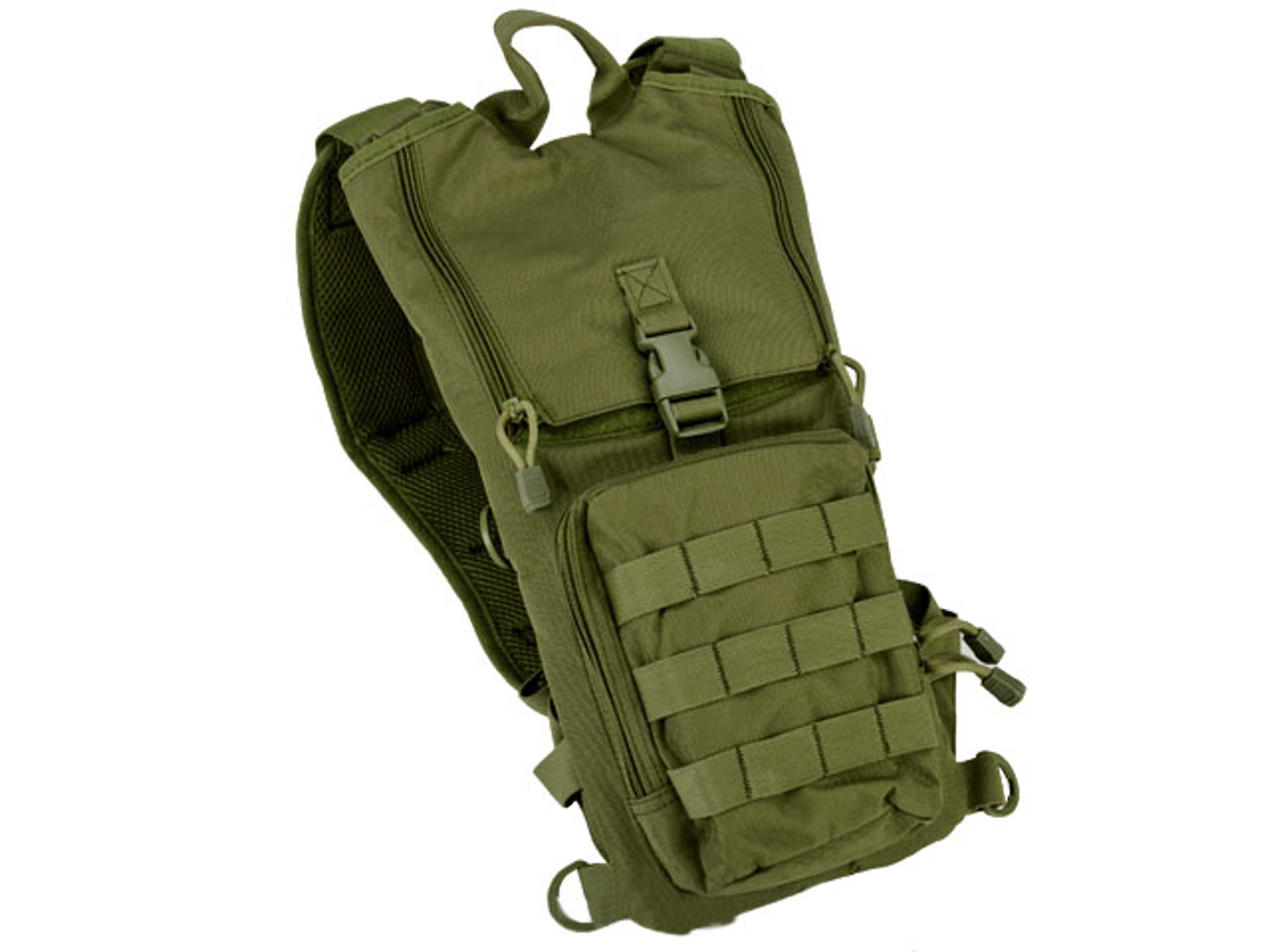 Lancer Tactical Light Weight Hydration Carrier w/ Molle - OD Green