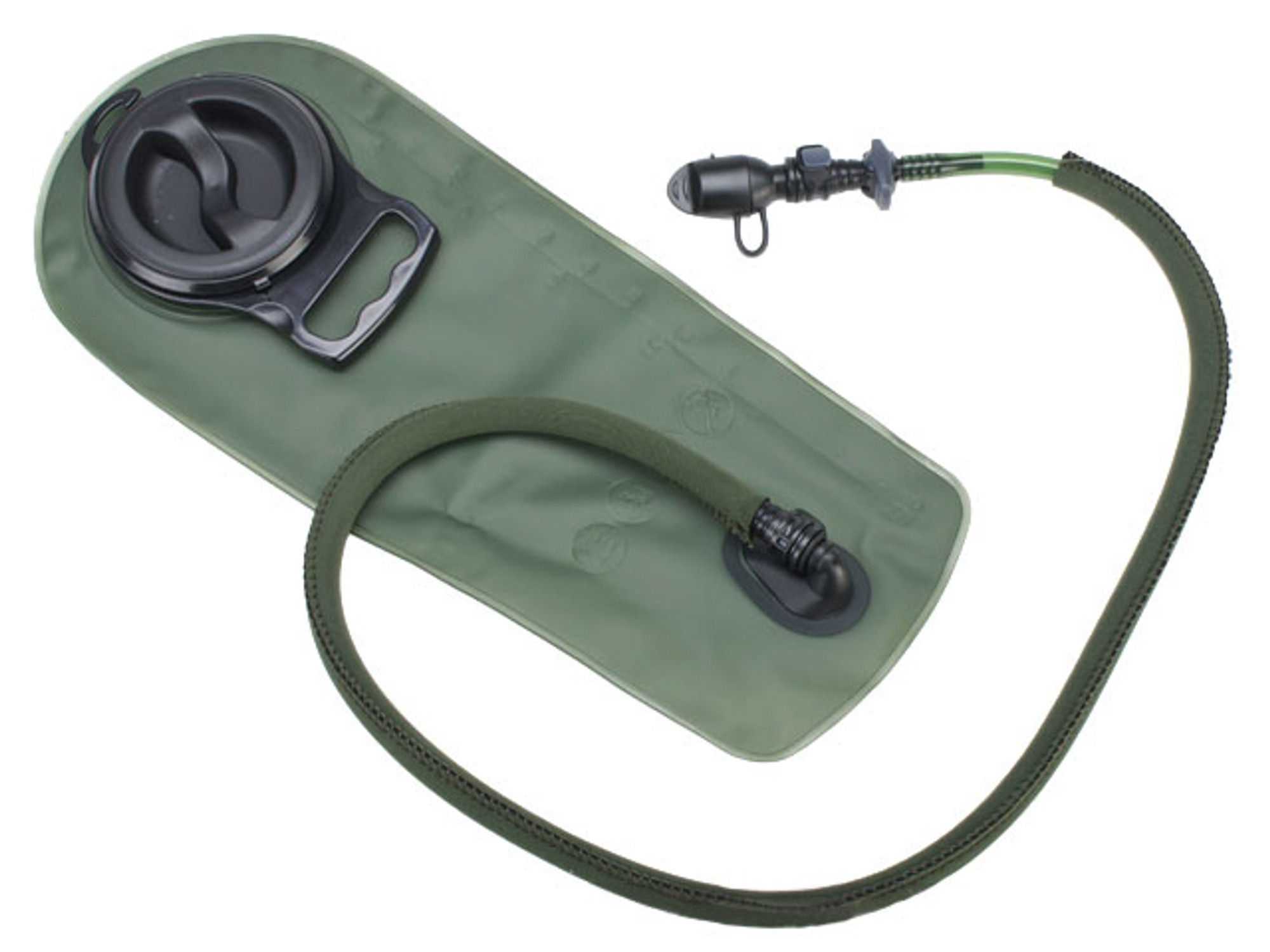 Matrix 3.0L Hydration Bladder with Insulated Hose and Detachable Mouthpiece - Black
